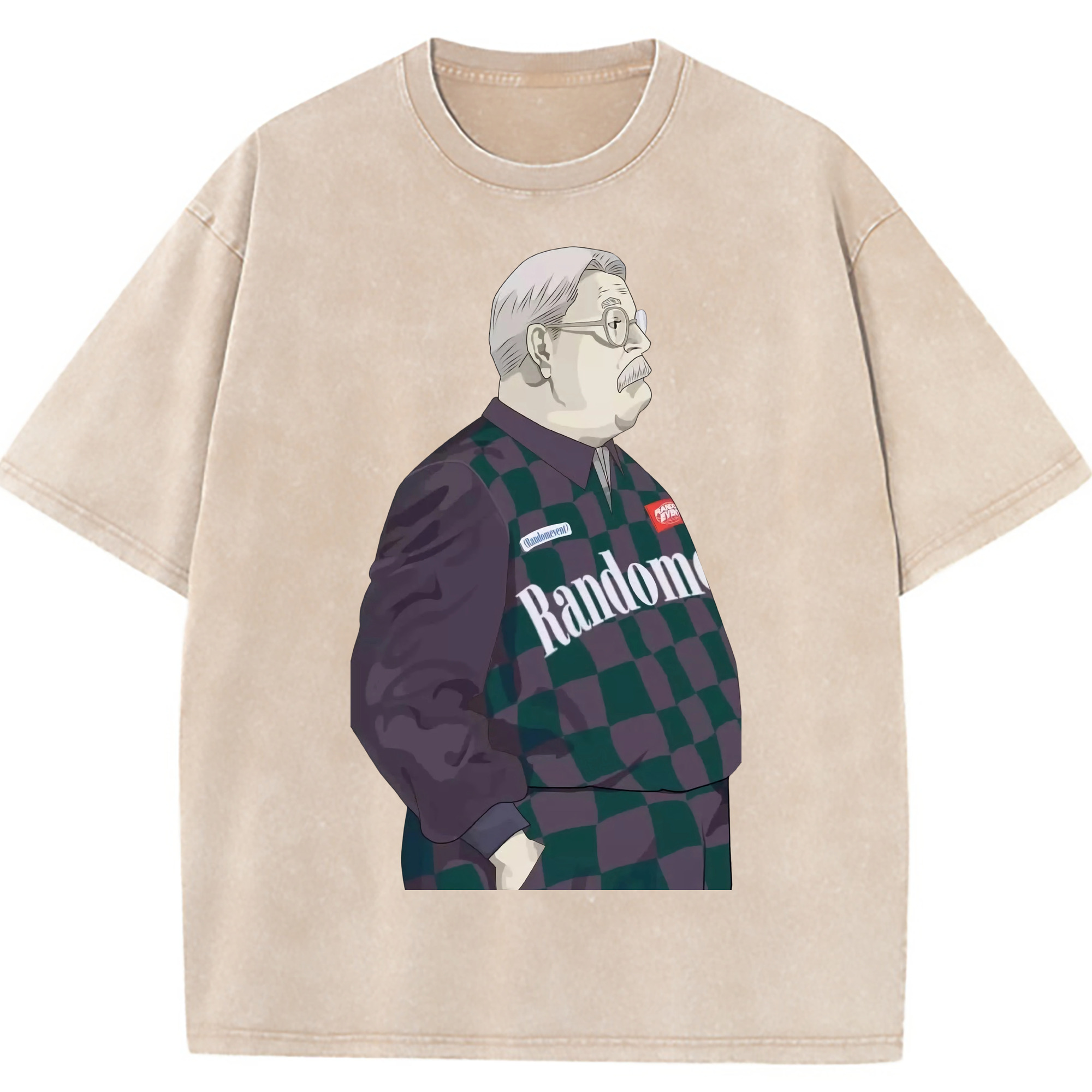 （画像用） SLAM DUNK／スラムダンク 綿100% ヴィンテージ風 半袖Tシャツ（フロントプリント）