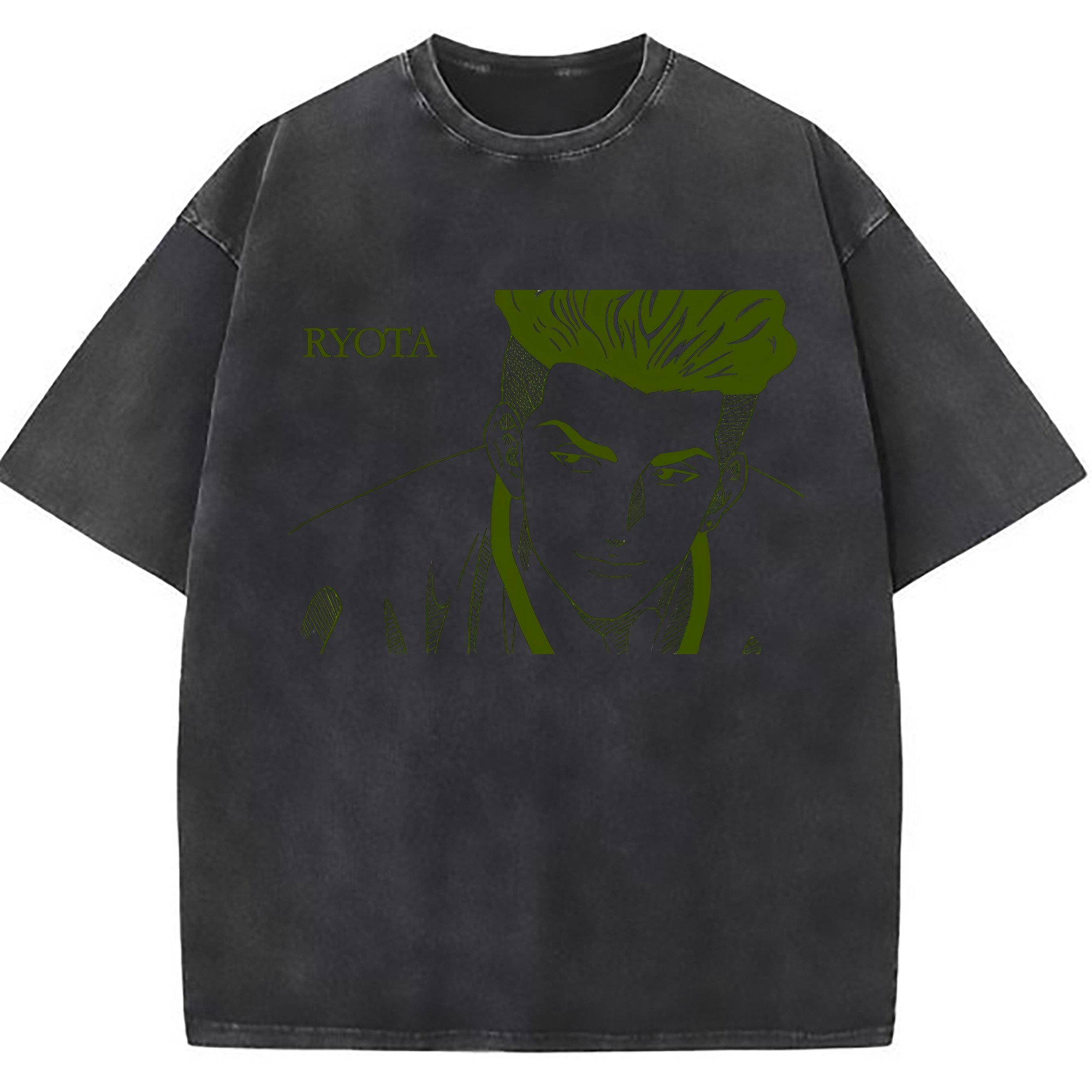（画像用） SLAM DUNK／スラムダンク 綿100% ヴィンテージ風 半袖Tシャツ（フロントプリント）