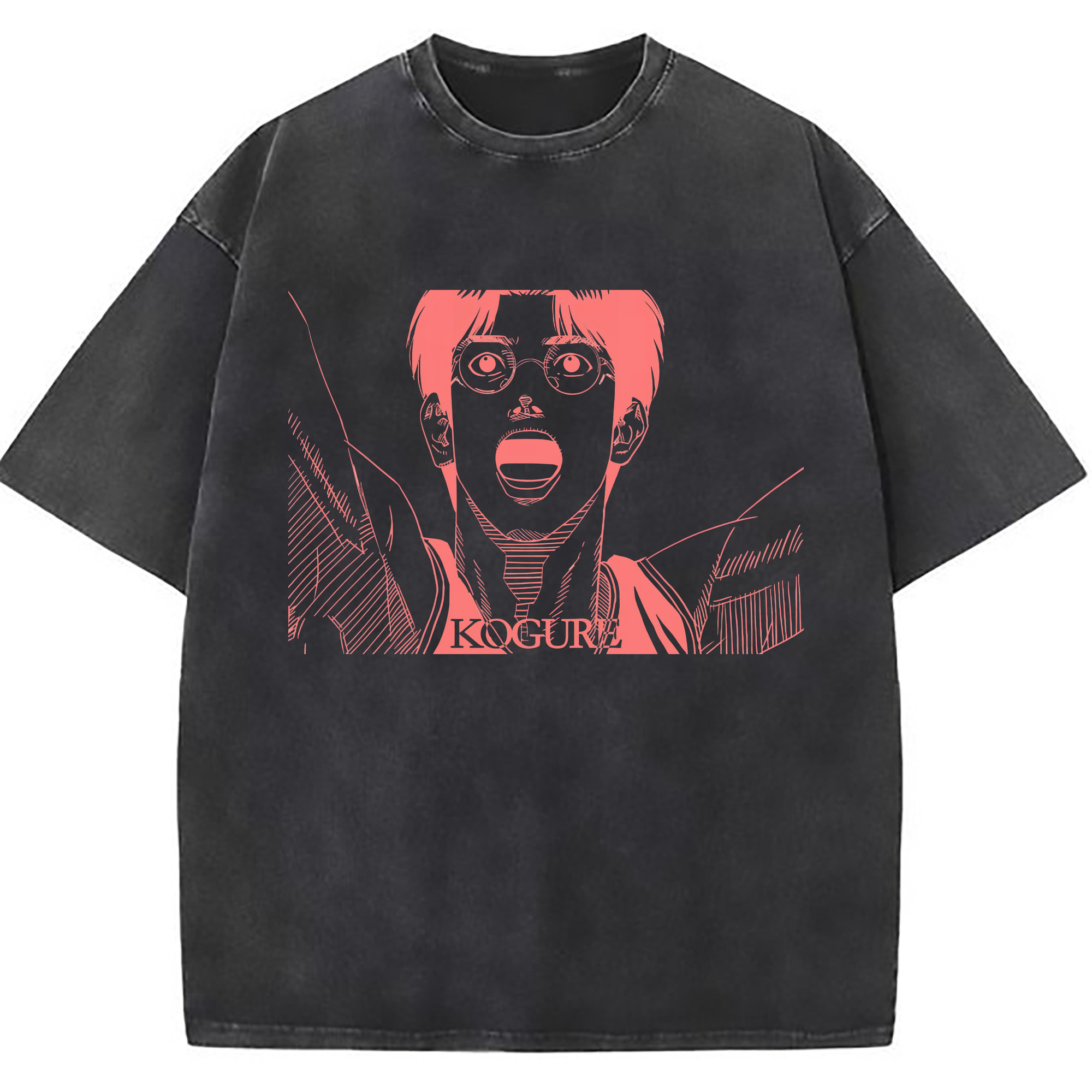 （画像用） SLAM DUNK／スラムダンク 綿100% ヴィンテージ風 半袖Tシャツ（フロントプリント）