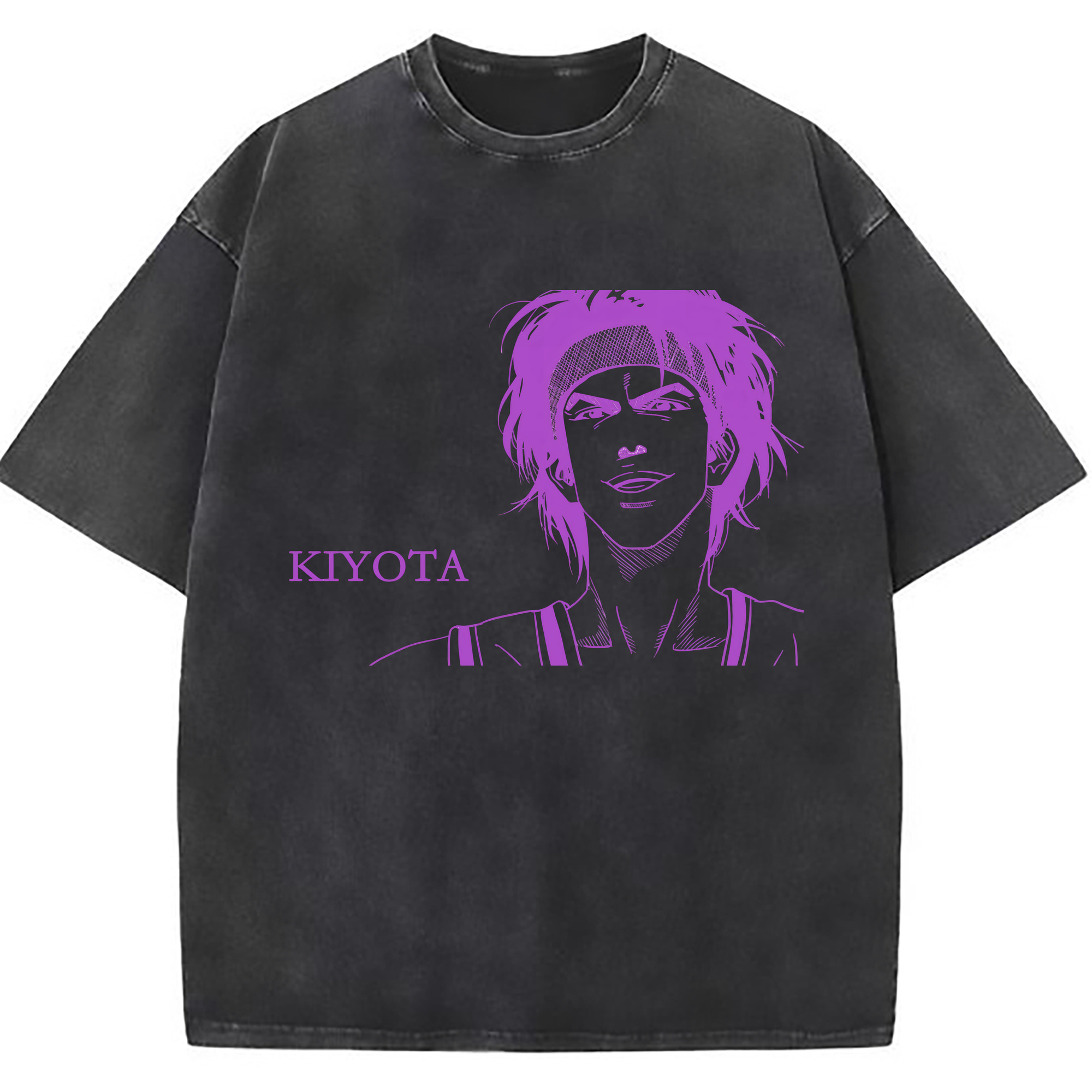 （画像用） SLAM DUNK／スラムダンク 綿100% ヴィンテージ風 半袖Tシャツ（フロントプリント）