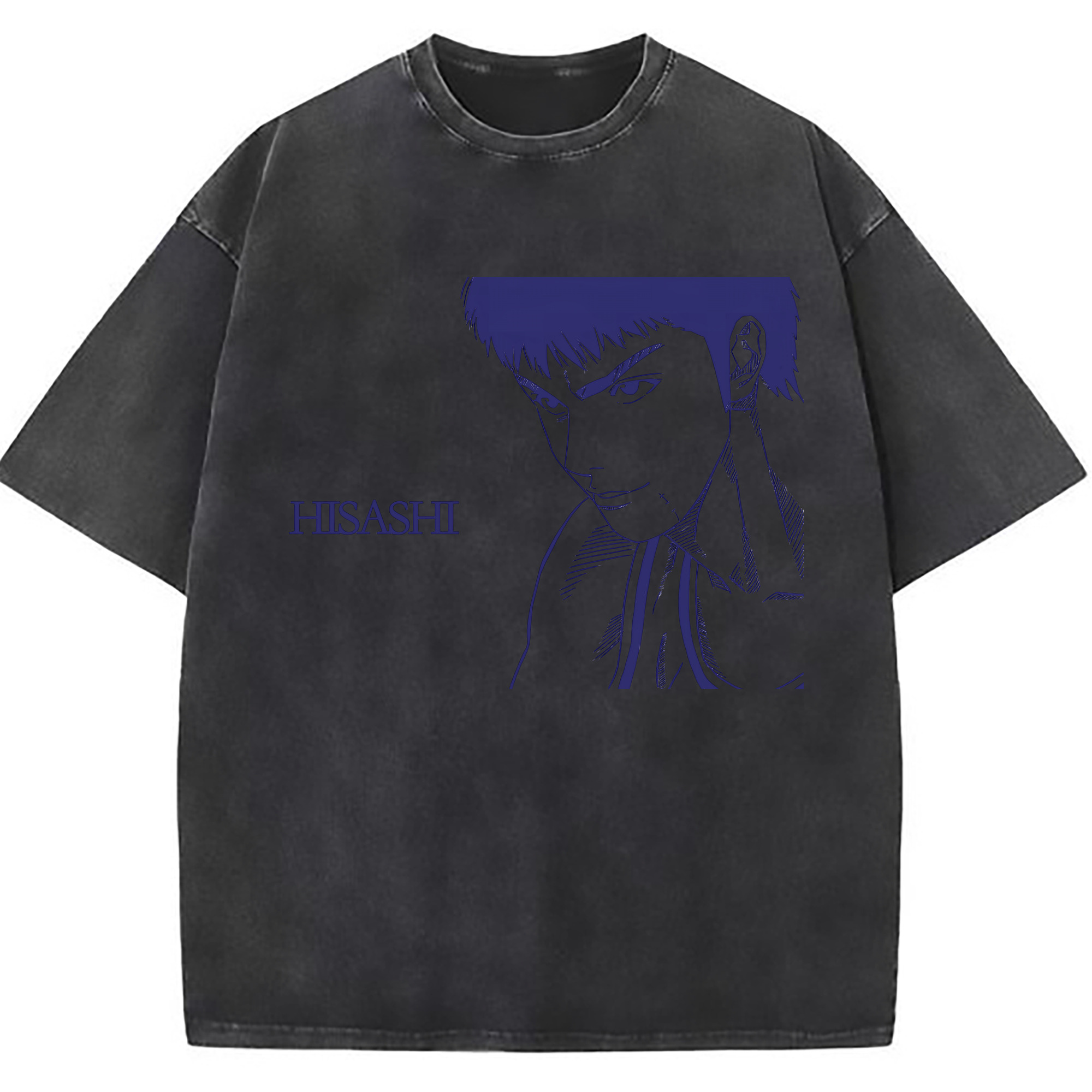 （画像用） SLAM DUNK／スラムダンク 綿100% ヴィンテージ風 半袖Tシャツ（フロントプリント）