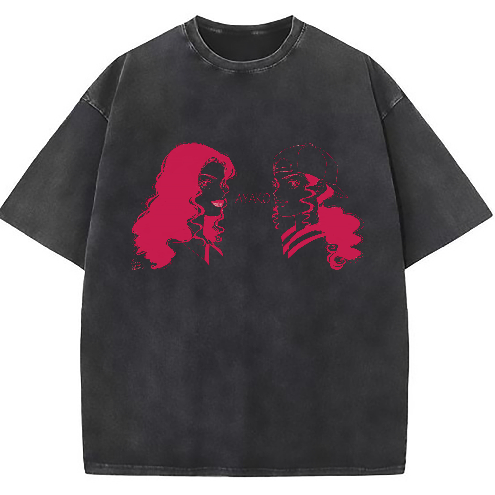 （画像用） SLAM DUNK／スラムダンク 綿100% ヴィンテージ風 半袖Tシャツ（フロントプリント）