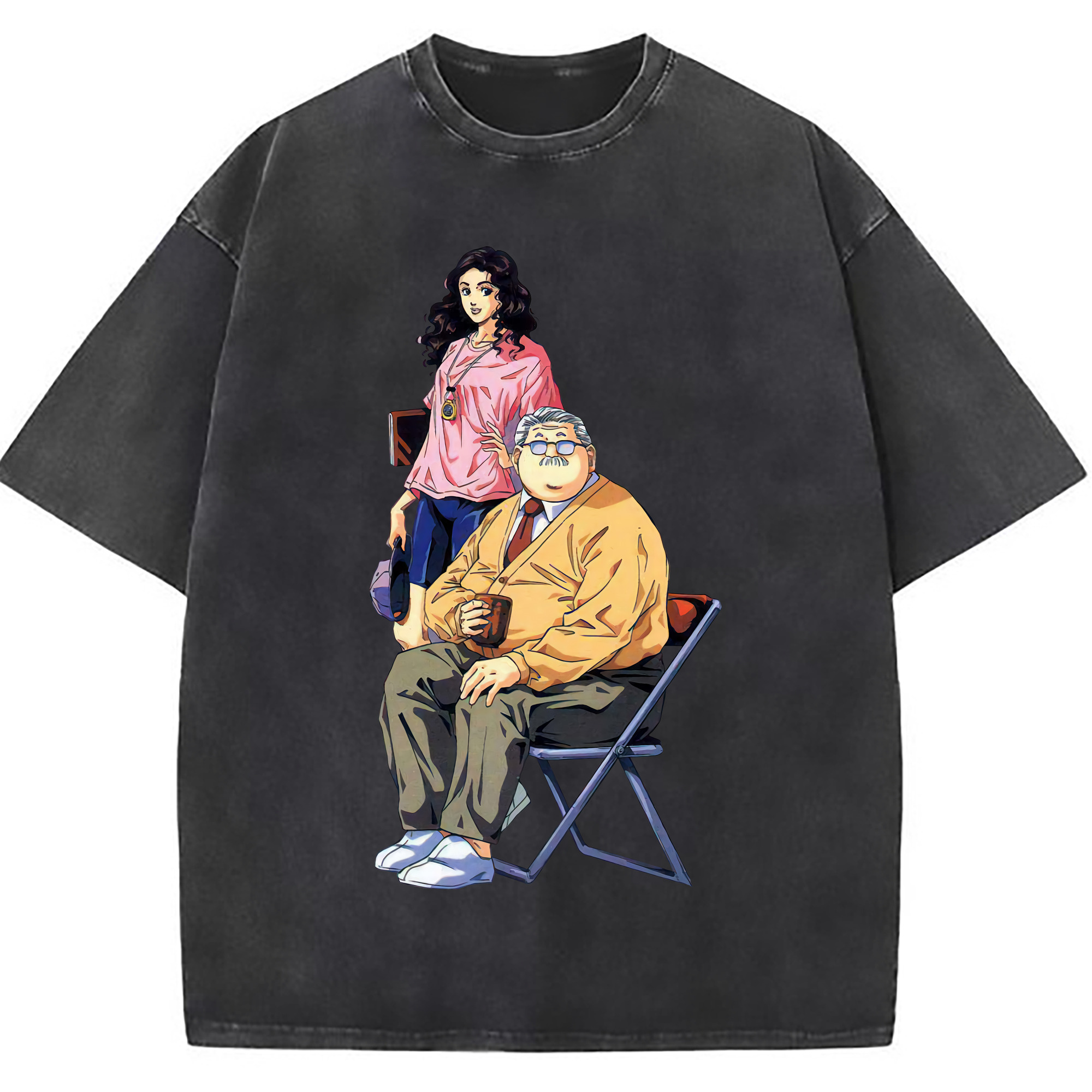 （画像用） SLAM DUNK／スラムダンク 綿100% ヴィンテージ風 半袖Tシャツ（フロントプリント）