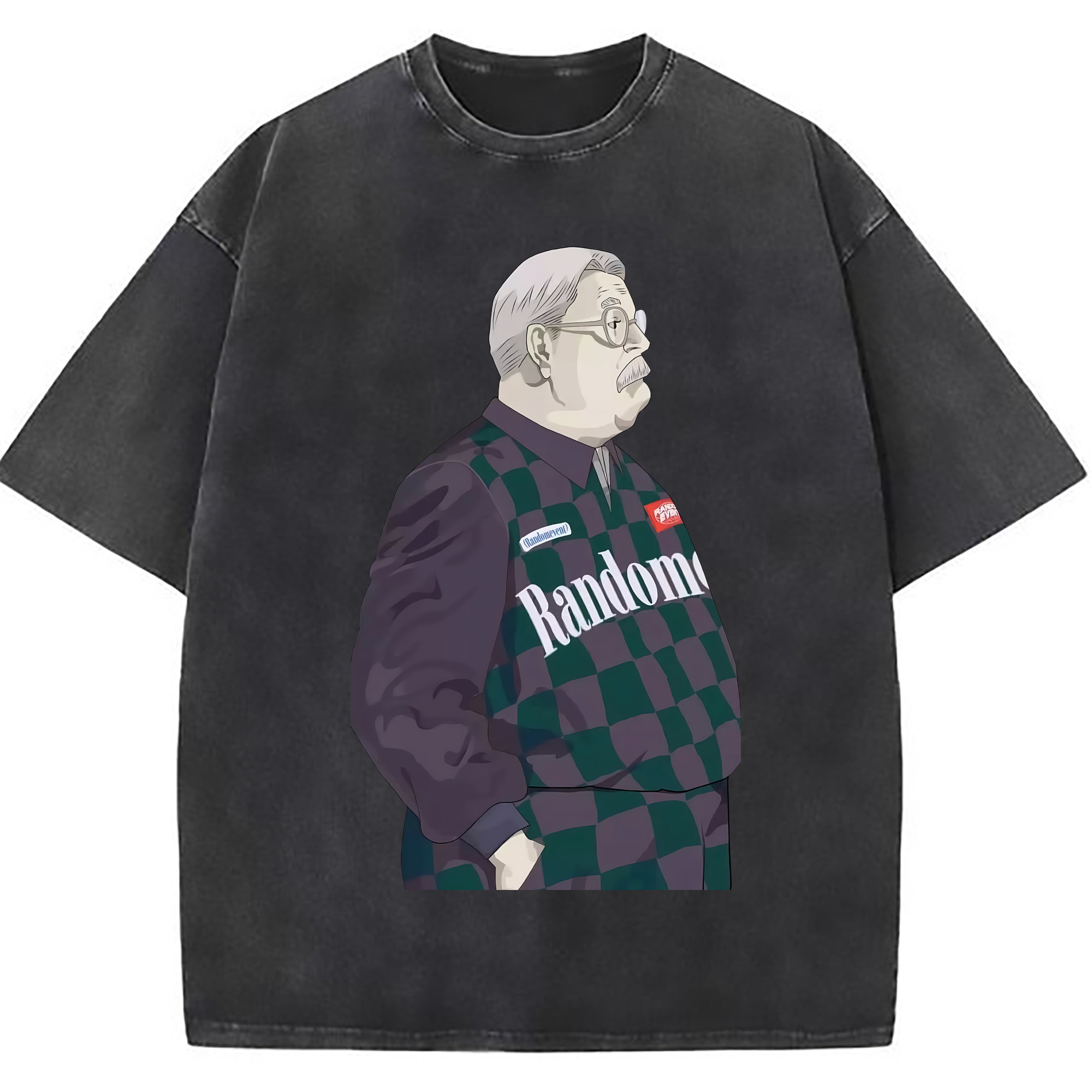 （画像用） SLAM DUNK／スラムダンク 綿100% ヴィンテージ風 半袖Tシャツ（フロントプリント）