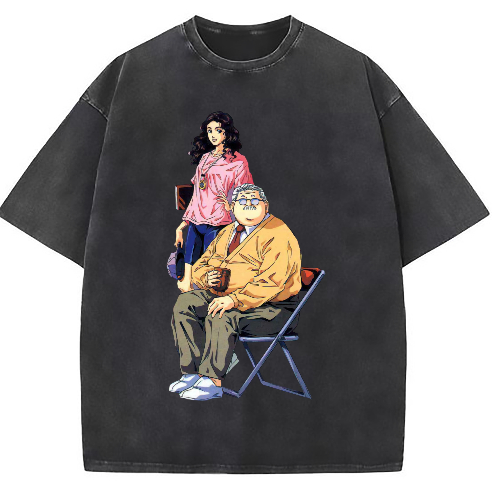 （画像用） SLAM DUNK／スラムダンク 綿100% ヴィンテージ風 半袖Tシャツ（フロントプリント）