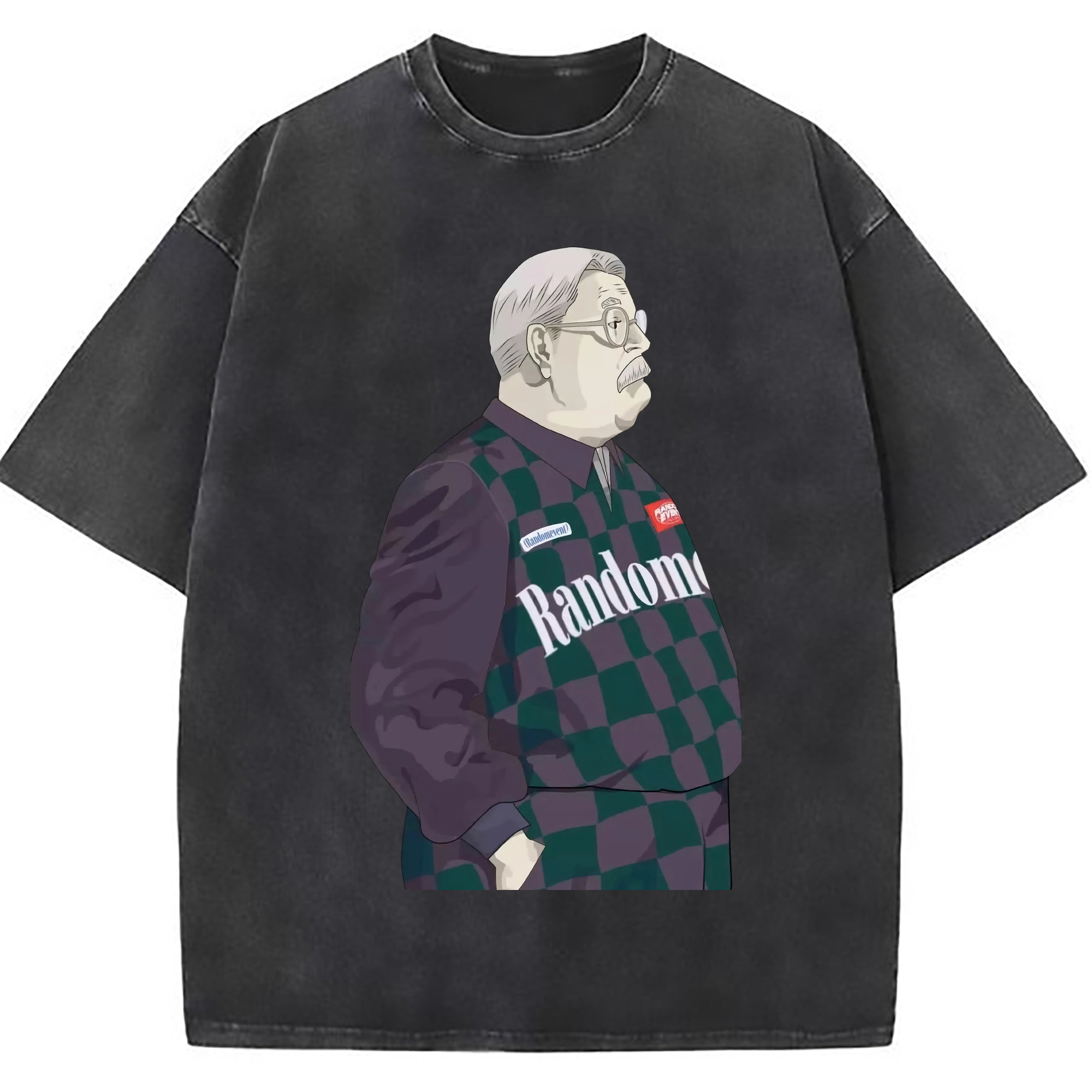 （画像用） SLAM DUNK／スラムダンク 綿100% ヴィンテージ風 半袖Tシャツ（フロントプリント）