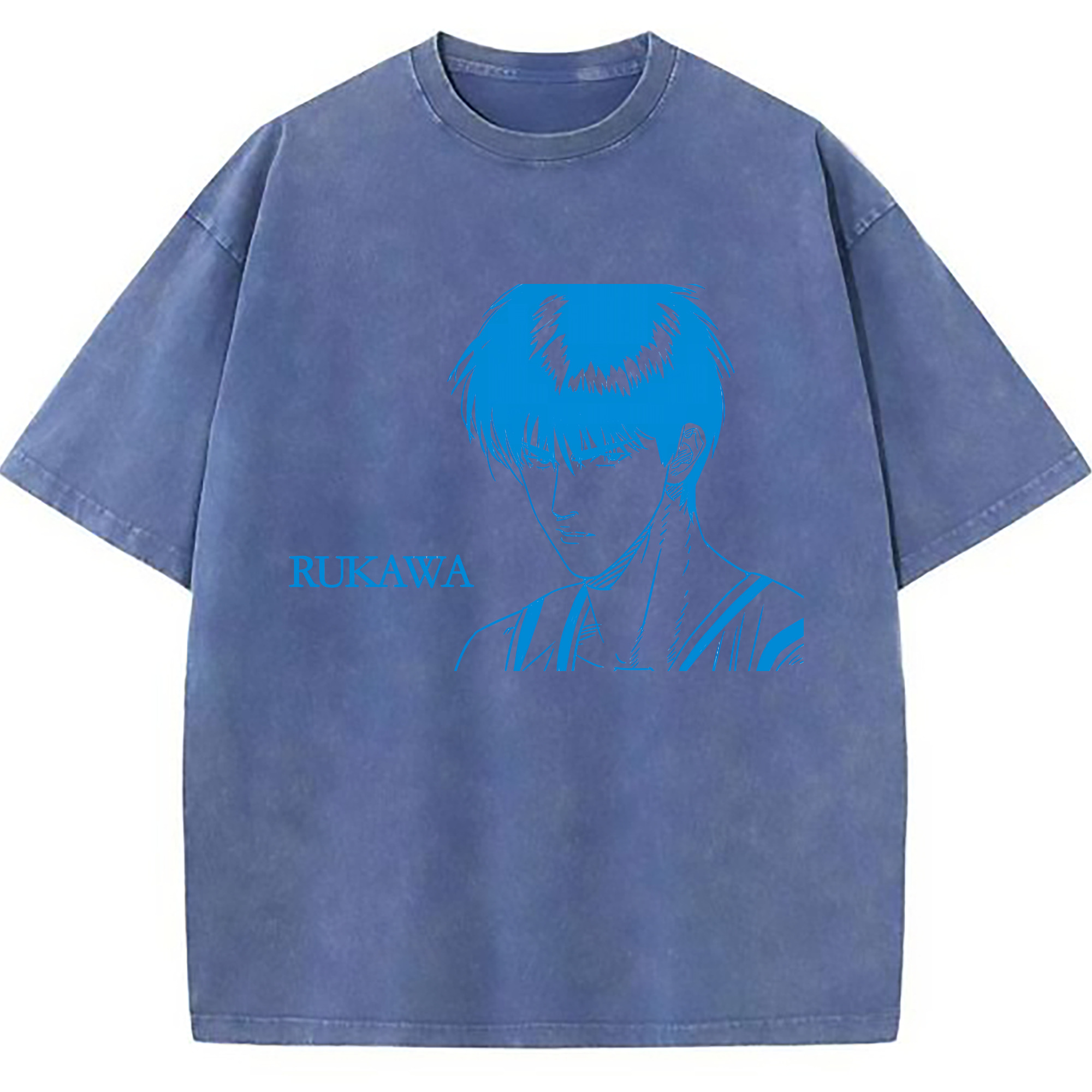（画像用） SLAM DUNK／スラムダンク 綿100% ヴィンテージ風 半袖Tシャツ（フロントプリント）