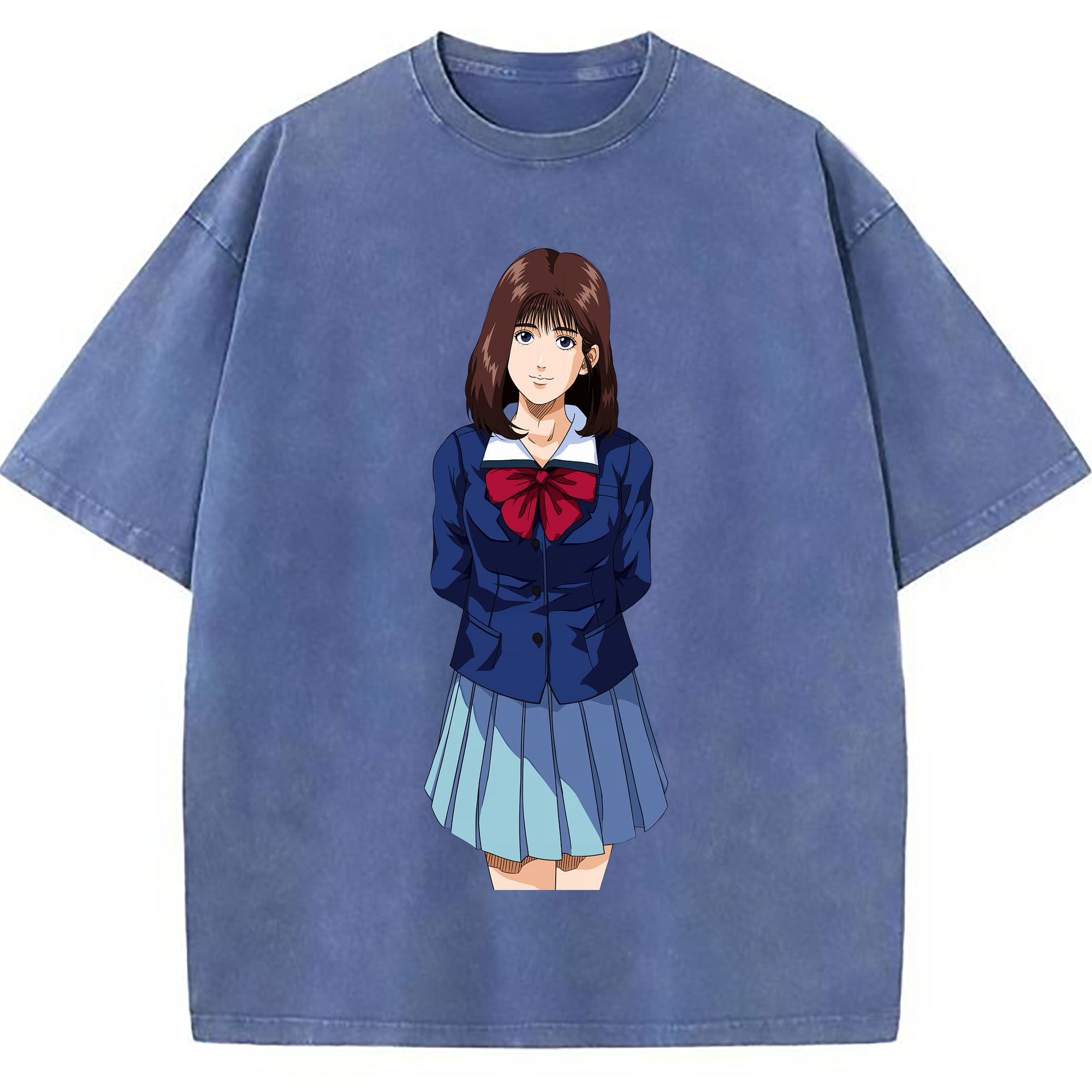 （画像用） SLAM DUNK／スラムダンク 綿100% ヴィンテージ風 半袖Tシャツ（フロントプリント）
