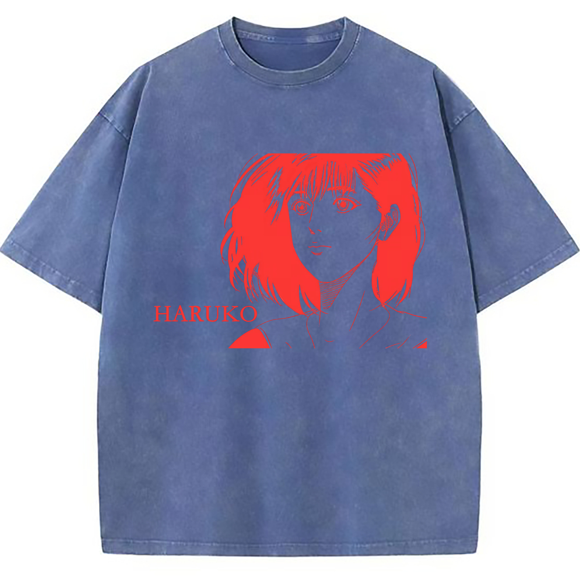 （画像用） SLAM DUNK／スラムダンク 綿100% ヴィンテージ風 半袖Tシャツ（フロントプリント）