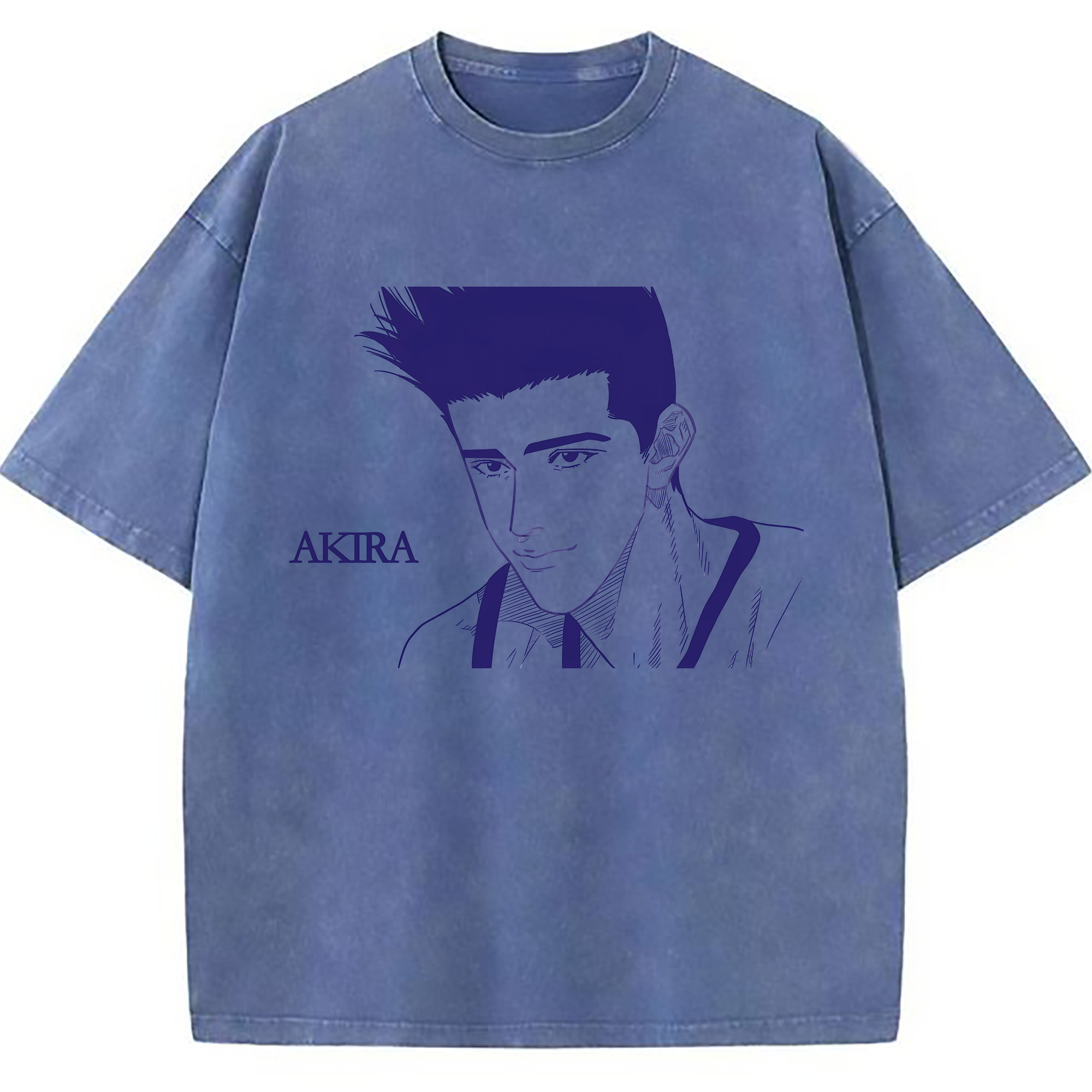 （画像用） SLAM DUNK／スラムダンク 綿100% ヴィンテージ風 半袖Tシャツ（フロントプリント）