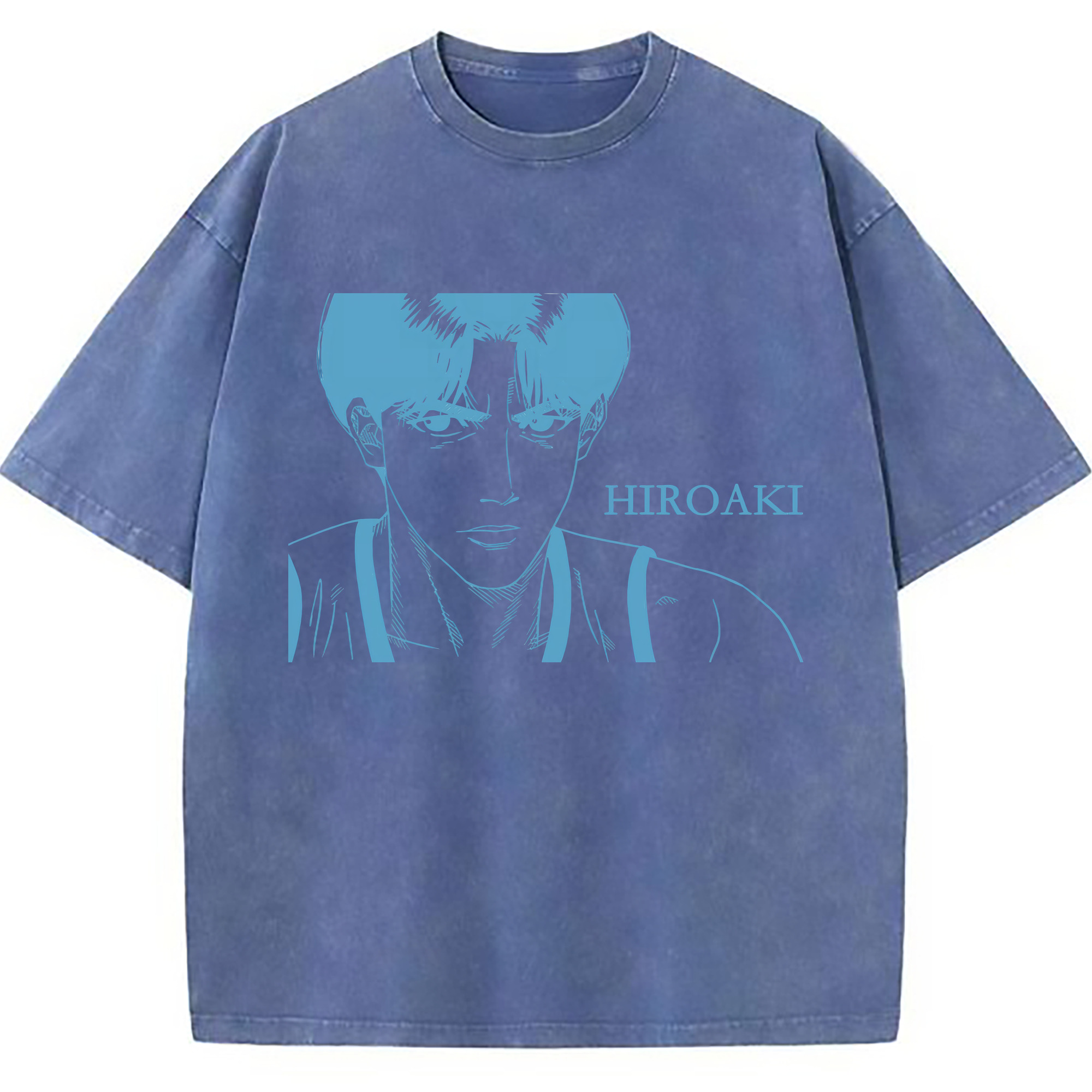 （画像用） SLAM DUNK／スラムダンク 綿100% ヴィンテージ風 半袖Tシャツ（フロントプリント）