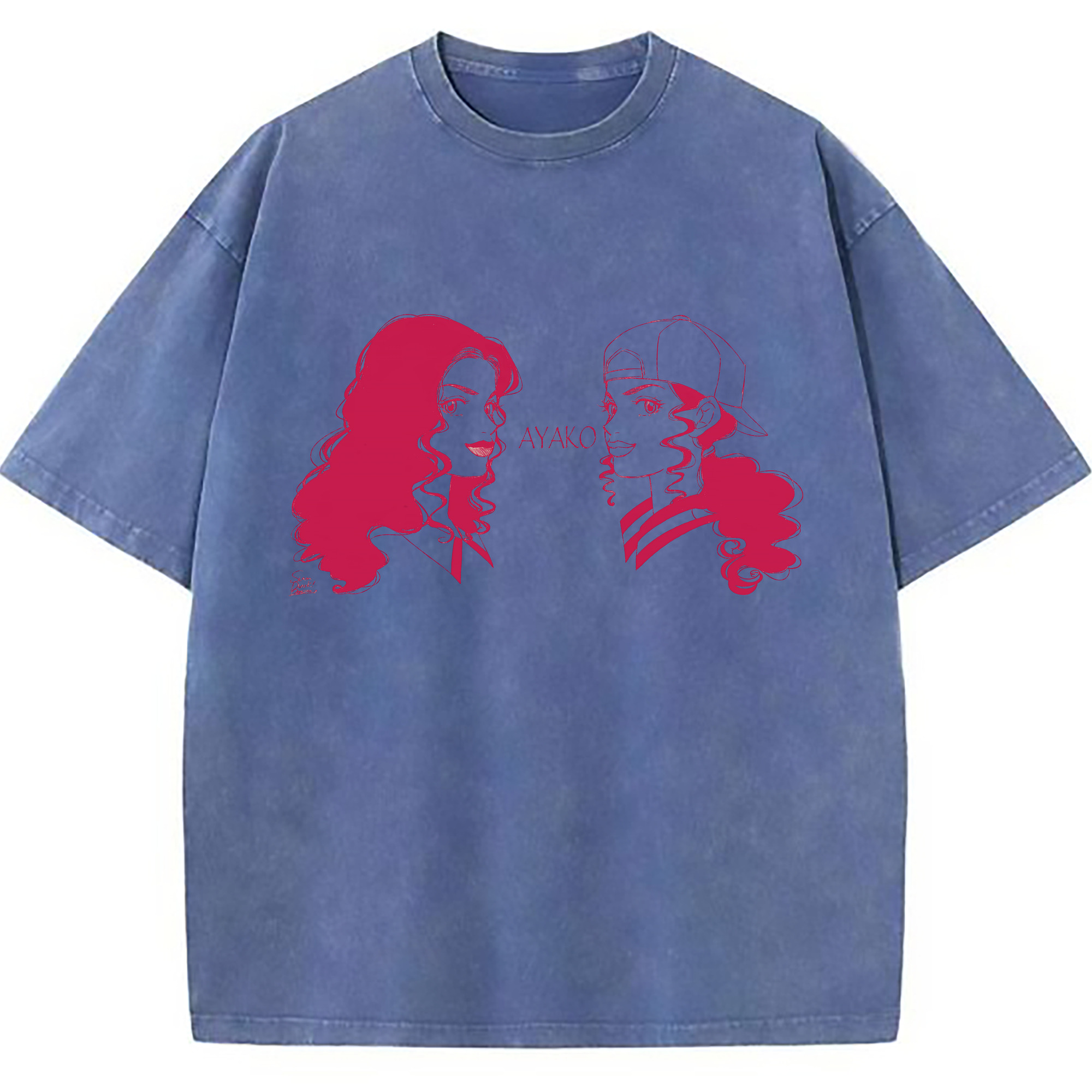 （画像用） SLAM DUNK／スラムダンク 綿100% ヴィンテージ風 半袖Tシャツ（フロントプリント）