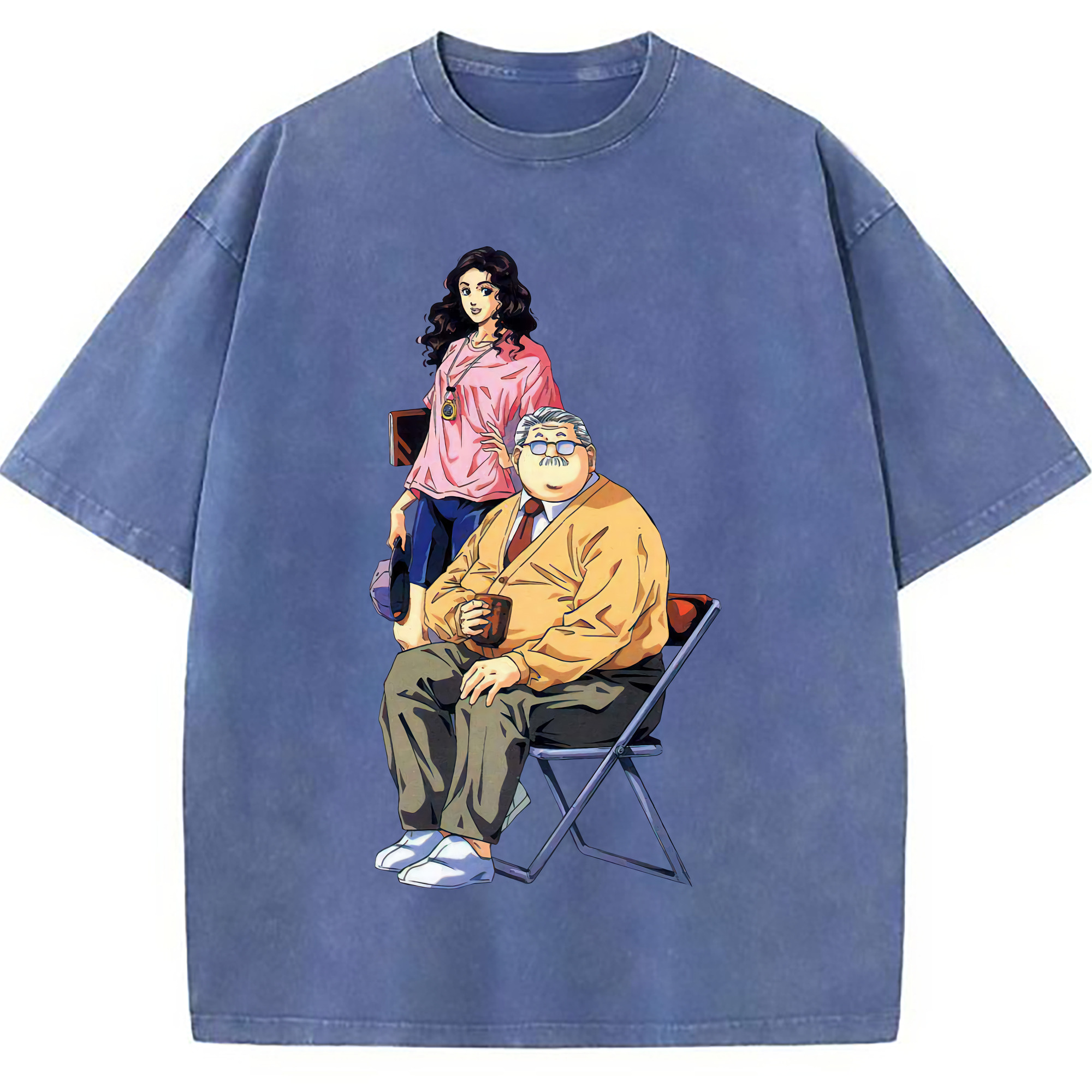 （画像用） SLAM DUNK／スラムダンク 綿100% ヴィンテージ風 半袖Tシャツ（フロントプリント）