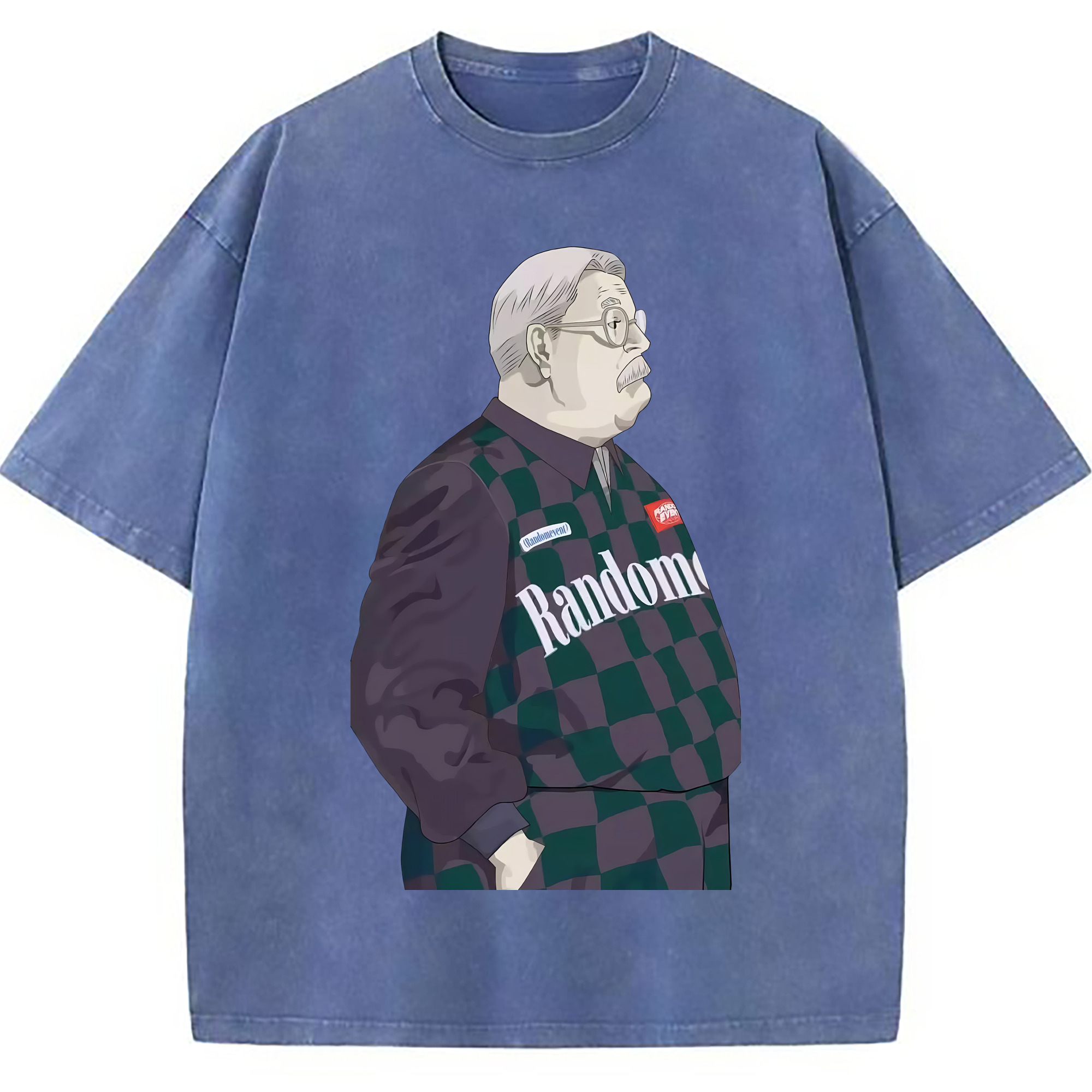 （画像用） SLAM DUNK／スラムダンク 綿100% ヴィンテージ風 半袖Tシャツ（フロントプリント）
