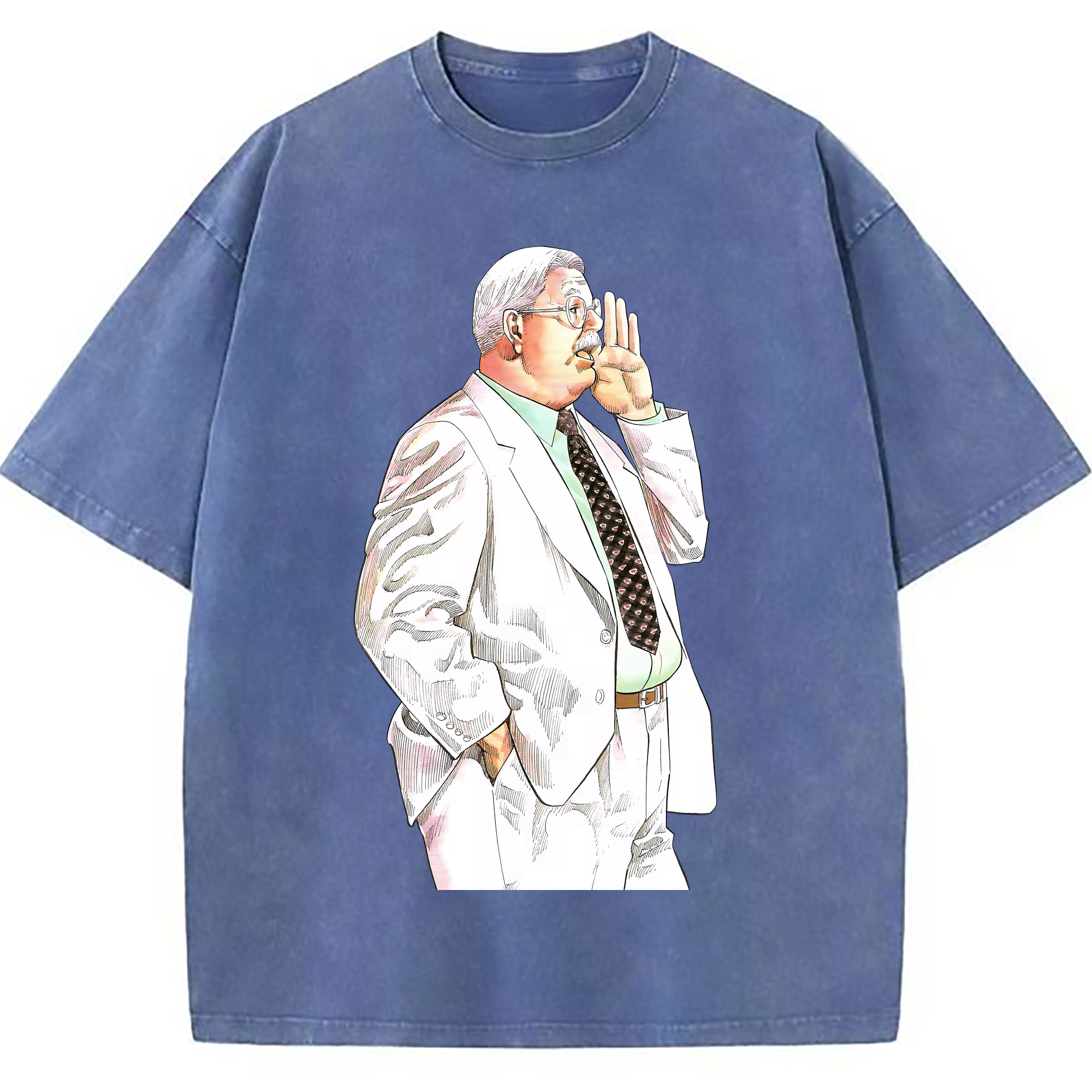 （画像用） SLAM DUNK／スラムダンク 綿100% ヴィンテージ風 半袖Tシャツ（フロントプリント）