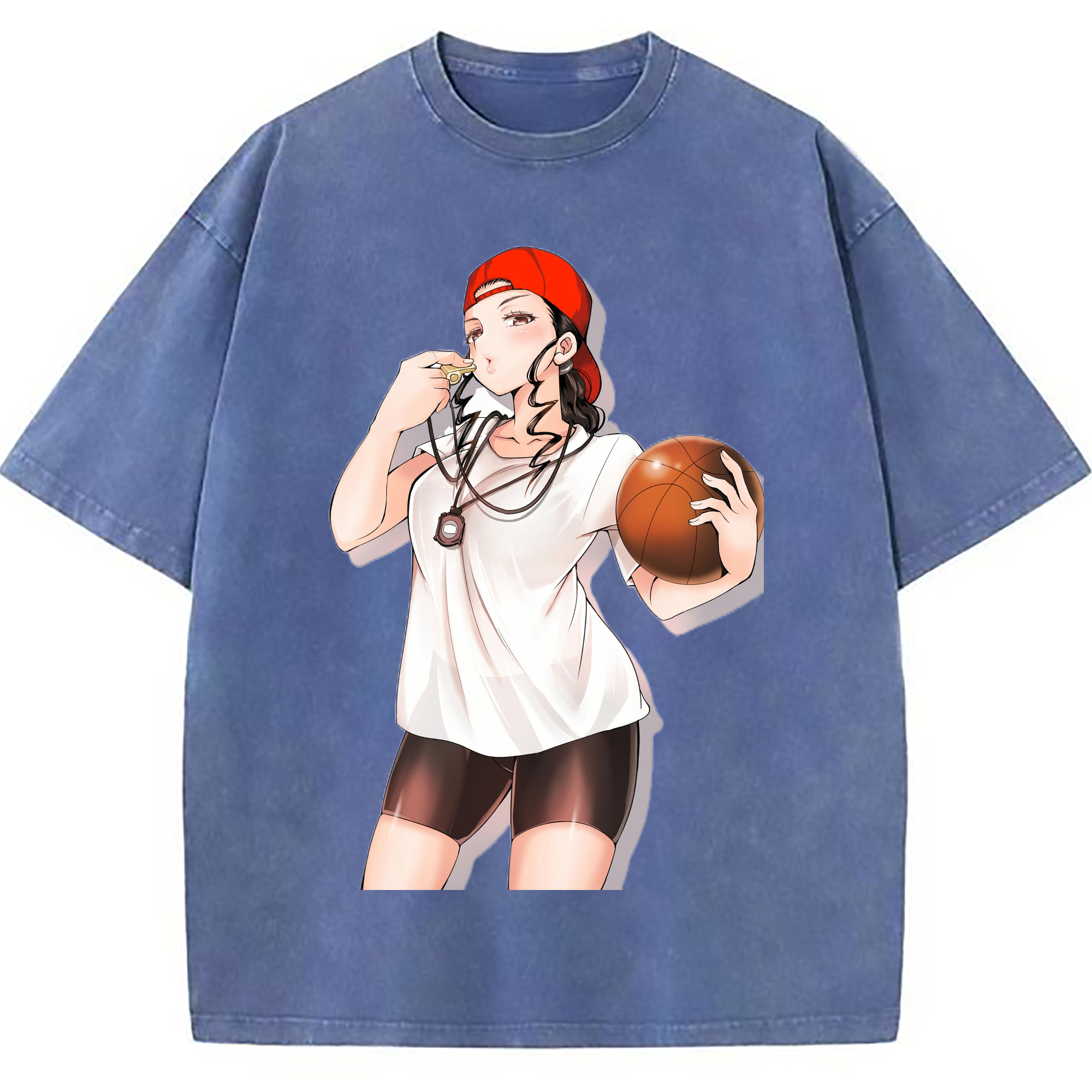 （画像用） SLAM DUNK／スラムダンク 綿100% ヴィンテージ風 半袖Tシャツ（フロントプリント）