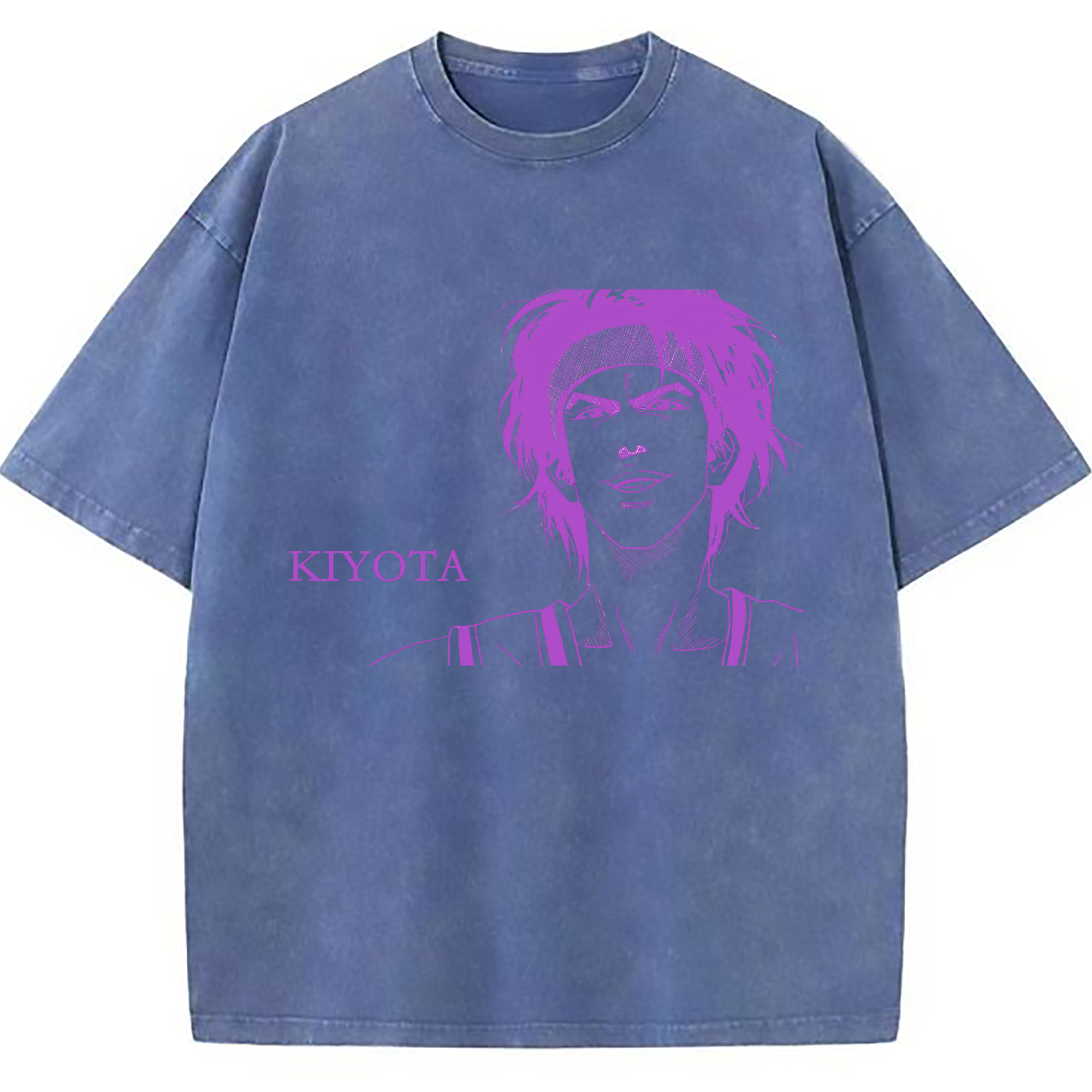 （画像用） SLAM DUNK／スラムダンク 綿100% ヴィンテージ風 半袖Tシャツ（フロントプリント）
