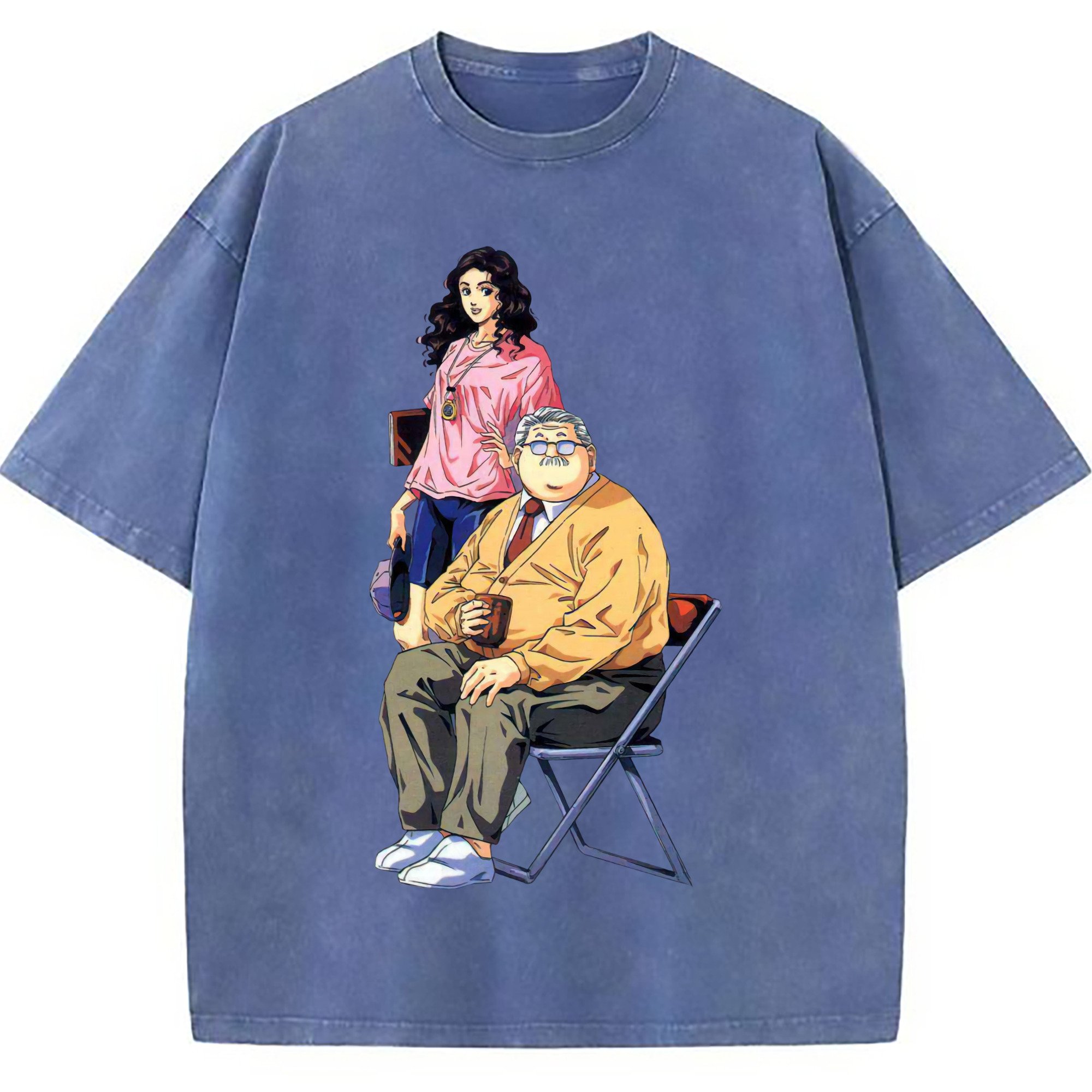（画像用） SLAM DUNK／スラムダンク 綿100% ヴィンテージ風 半袖Tシャツ（フロントプリント）