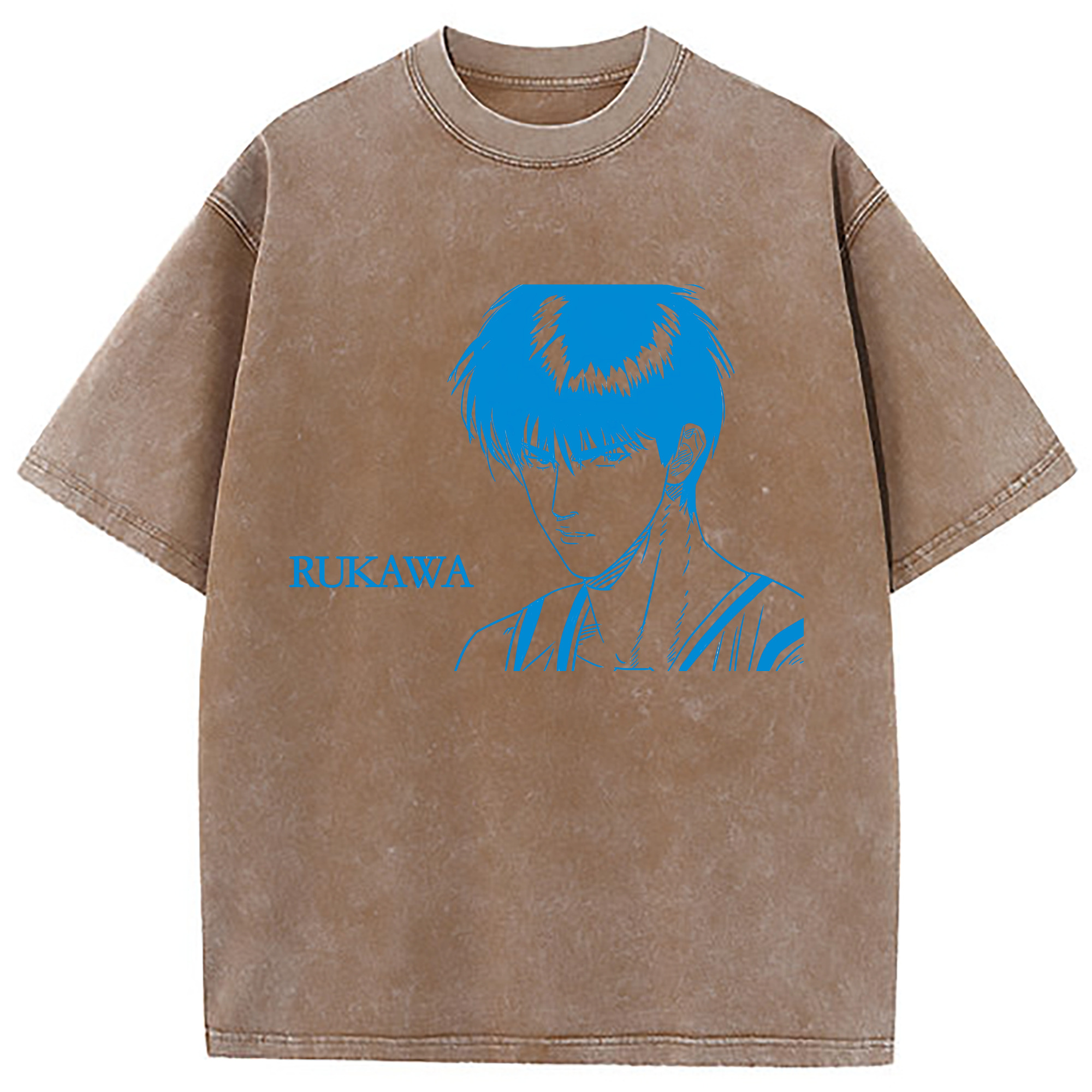 （画像用） SLAM DUNK／スラムダンク 綿100% ヴィンテージ風 半袖Tシャツ（フロントプリント）