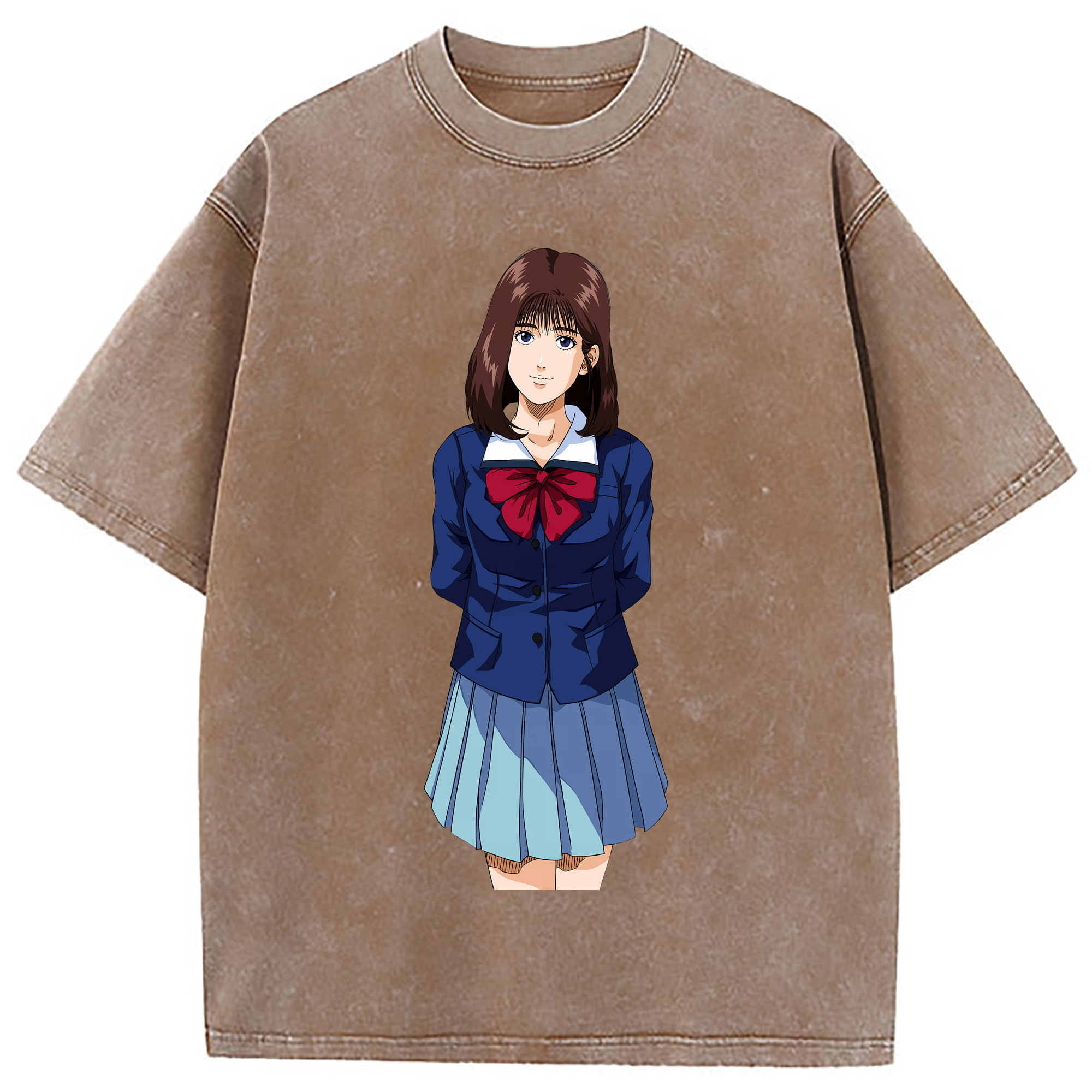 （画像用） SLAM DUNK／スラムダンク 綿100% ヴィンテージ風 半袖Tシャツ（フロントプリント）