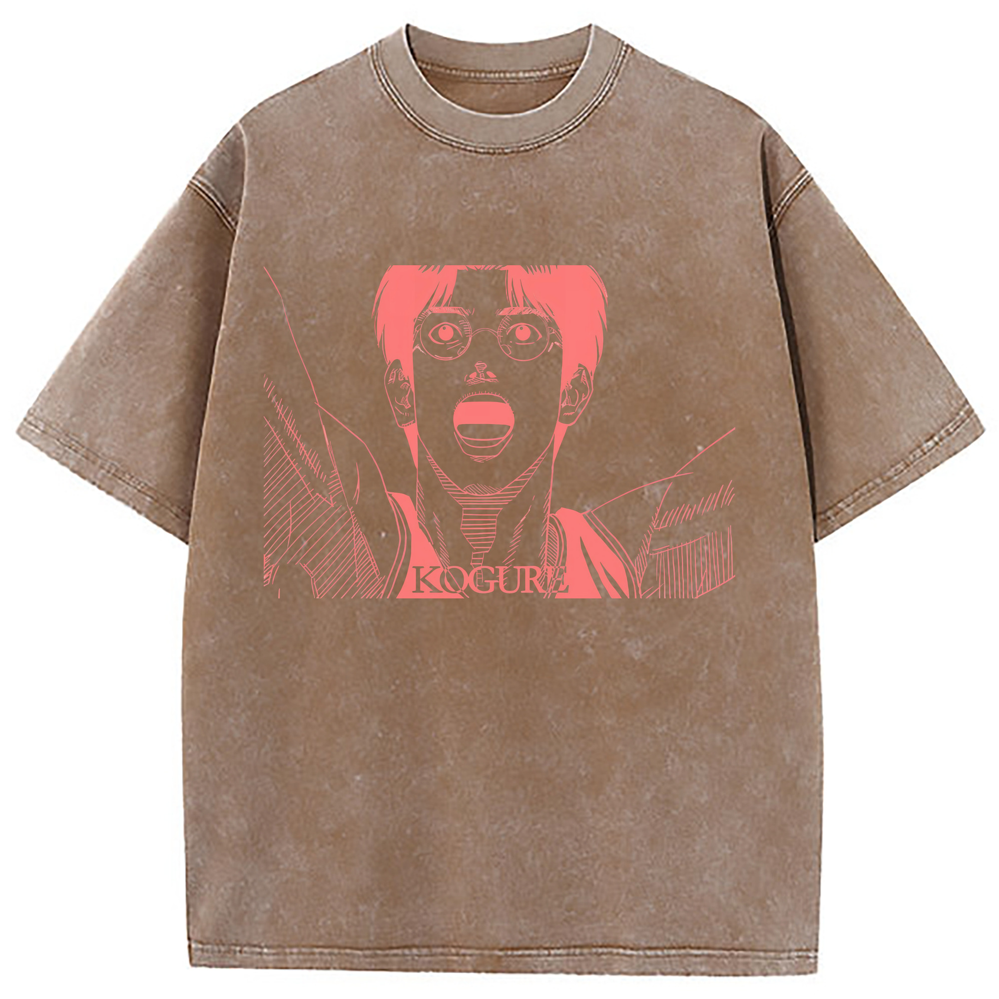 （画像用） SLAM DUNK／スラムダンク 綿100% ヴィンテージ風 半袖Tシャツ（フロントプリント）