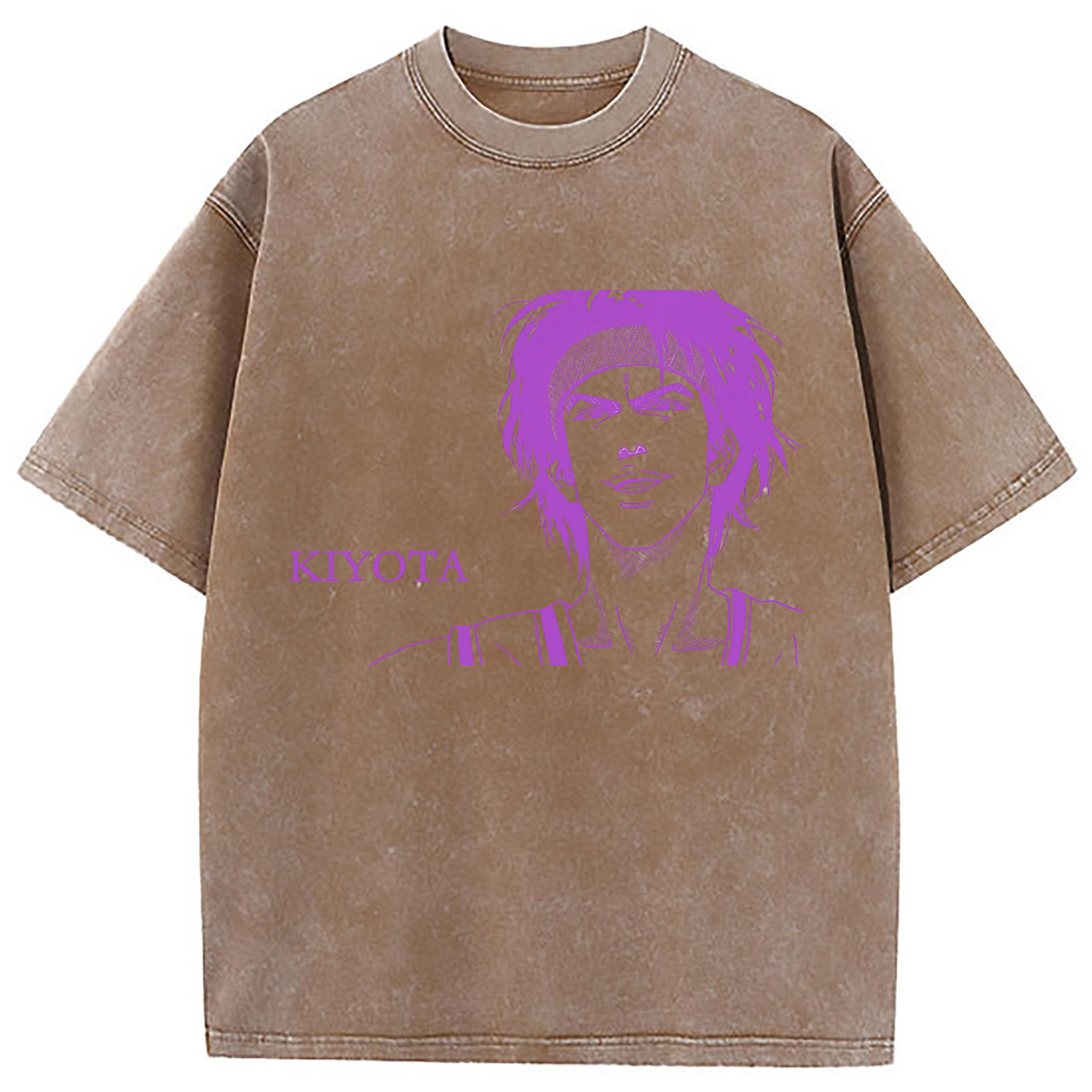 （画像用） SLAM DUNK／スラムダンク 綿100% ヴィンテージ風 半袖Tシャツ（フロントプリント）