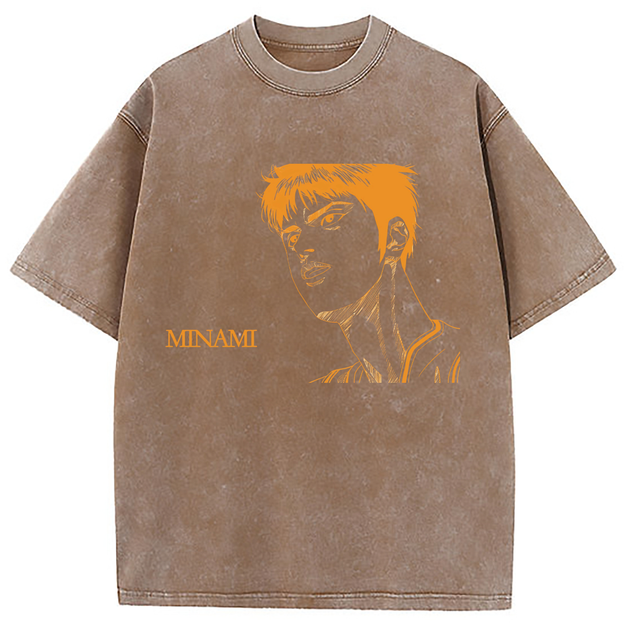 （画像用） SLAM DUNK／スラムダンク 綿100% ヴィンテージ風 半袖Tシャツ（フロントプリント）