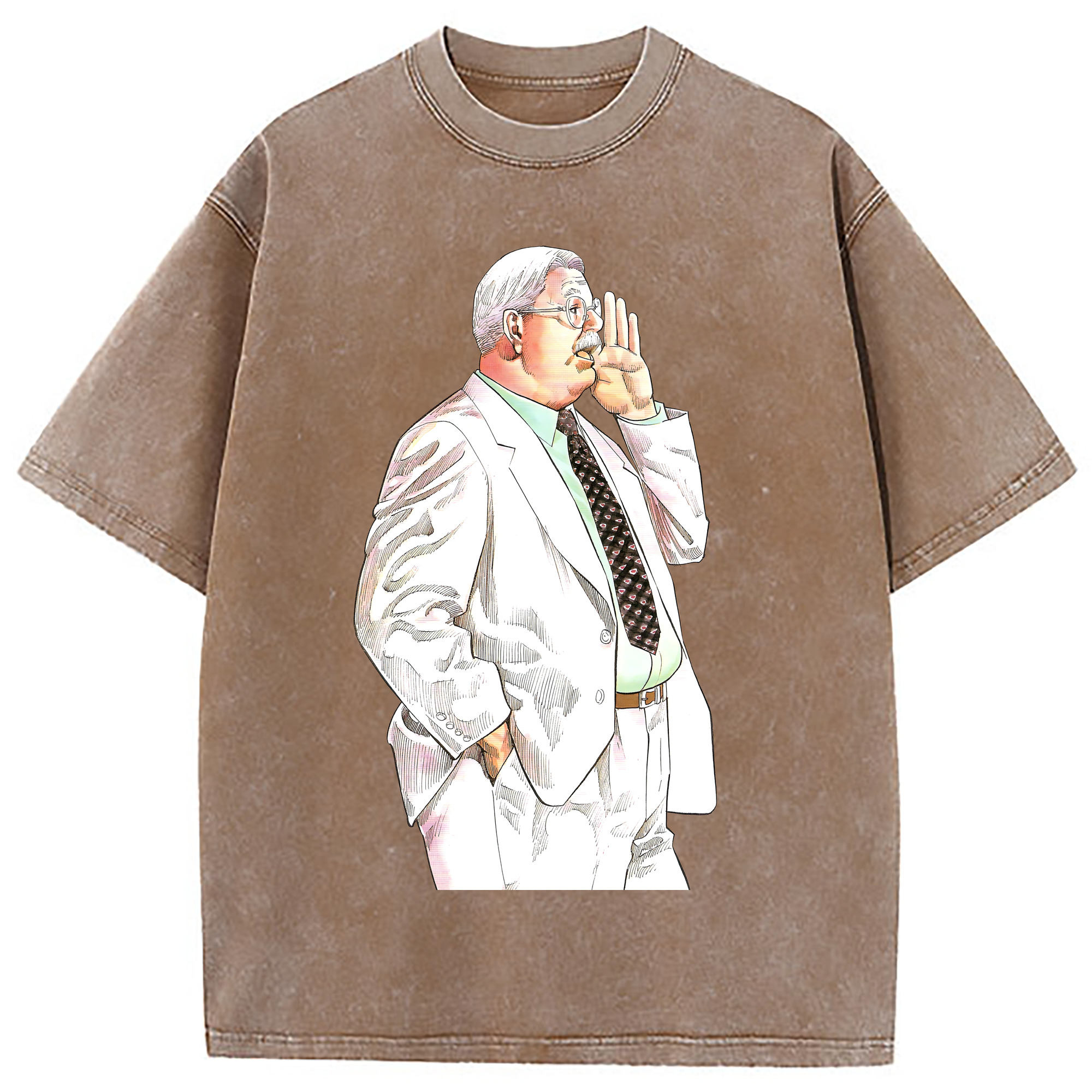 （画像用） SLAM DUNK／スラムダンク 綿100% ヴィンテージ風 半袖Tシャツ（フロントプリント）
