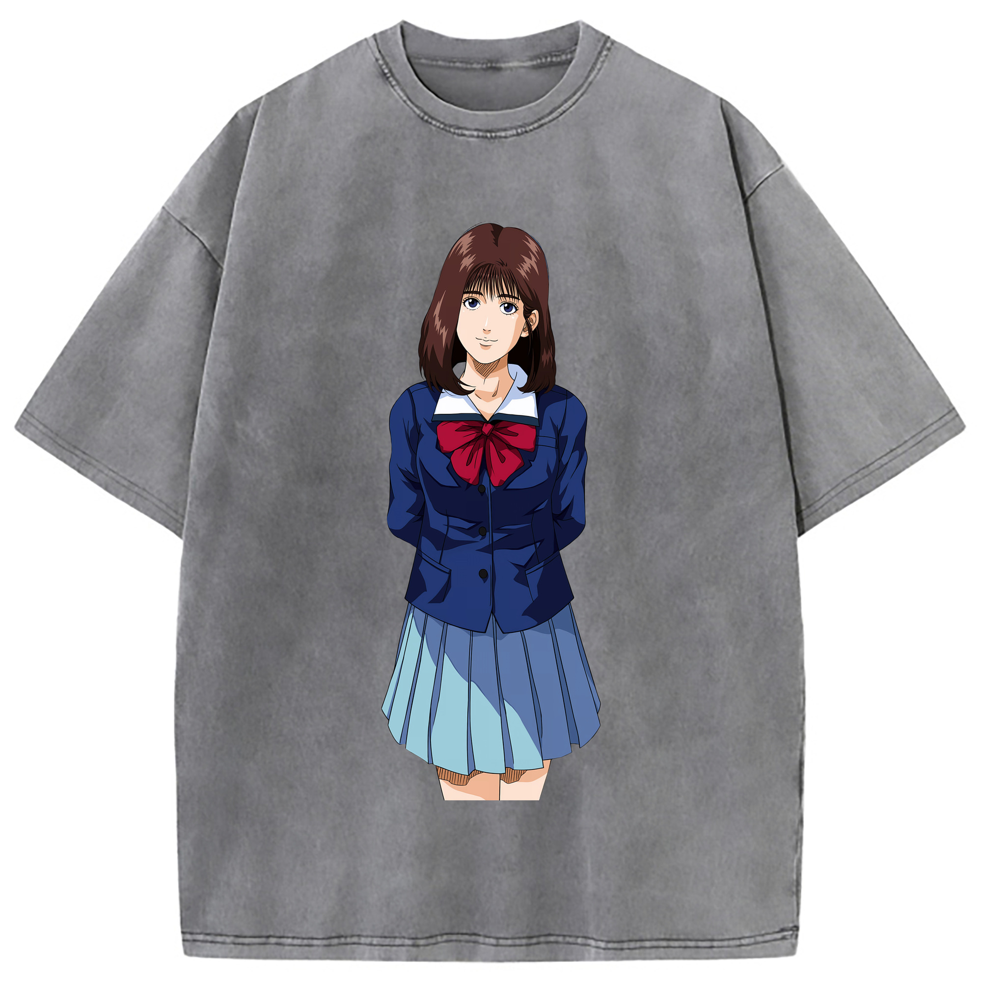 （画像用） SLAM DUNK／スラムダンク 綿100% ヴィンテージ風 半袖Tシャツ（フロントプリント）