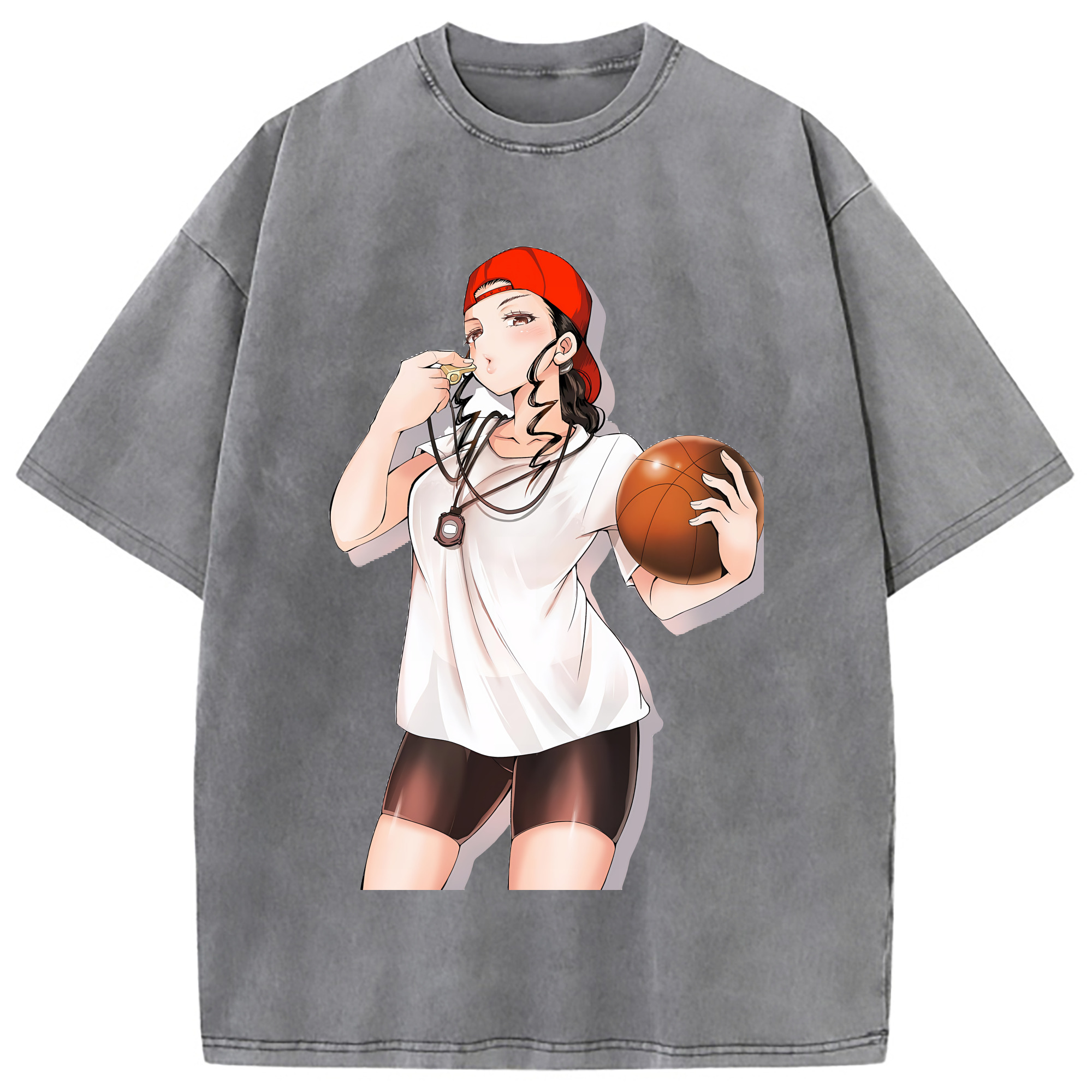 （画像用） SLAM DUNK／スラムダンク 綿100% ヴィンテージ風 半袖Tシャツ（フロントプリント）