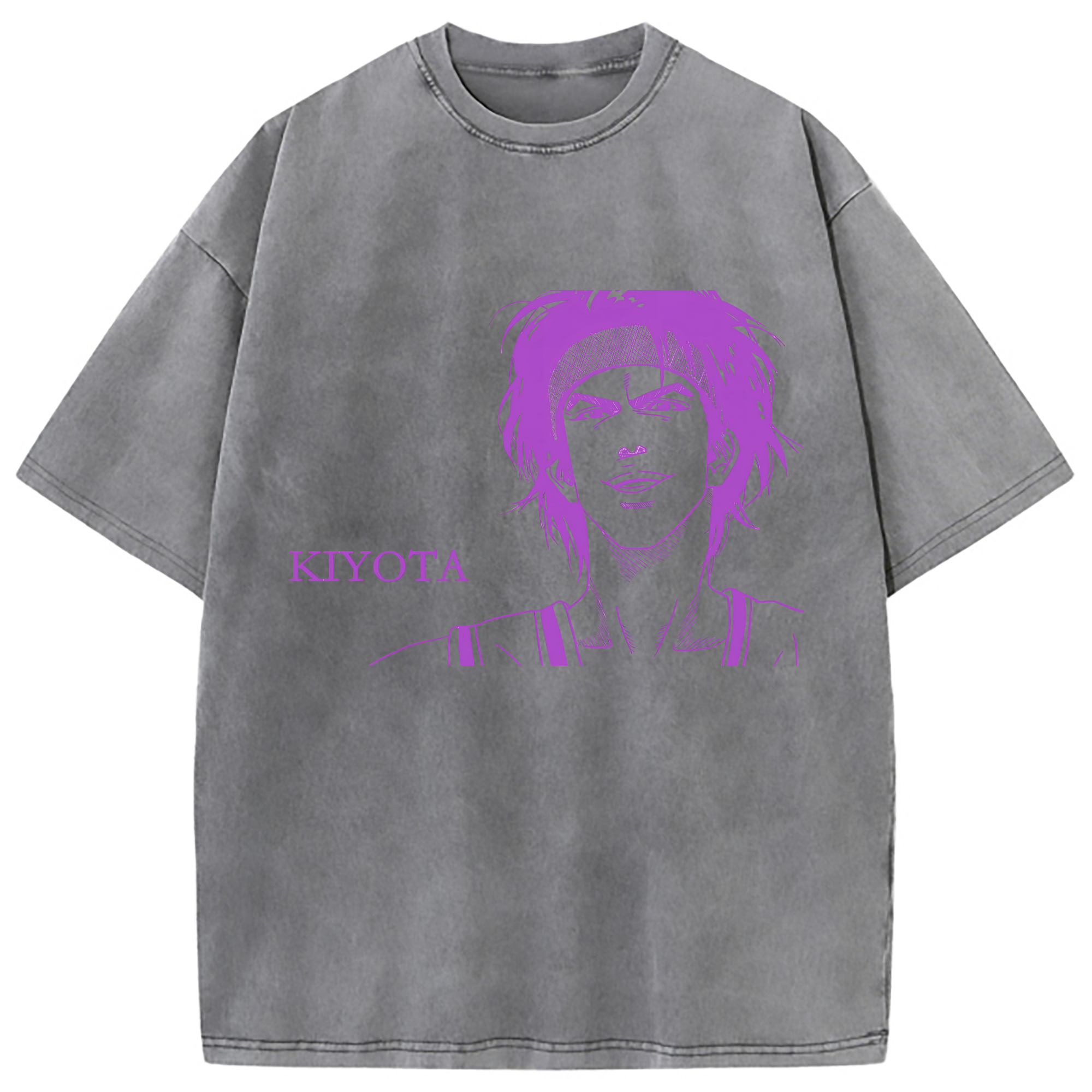 （画像用） SLAM DUNK／スラムダンク 綿100% ヴィンテージ風 半袖Tシャツ（フロントプリント）