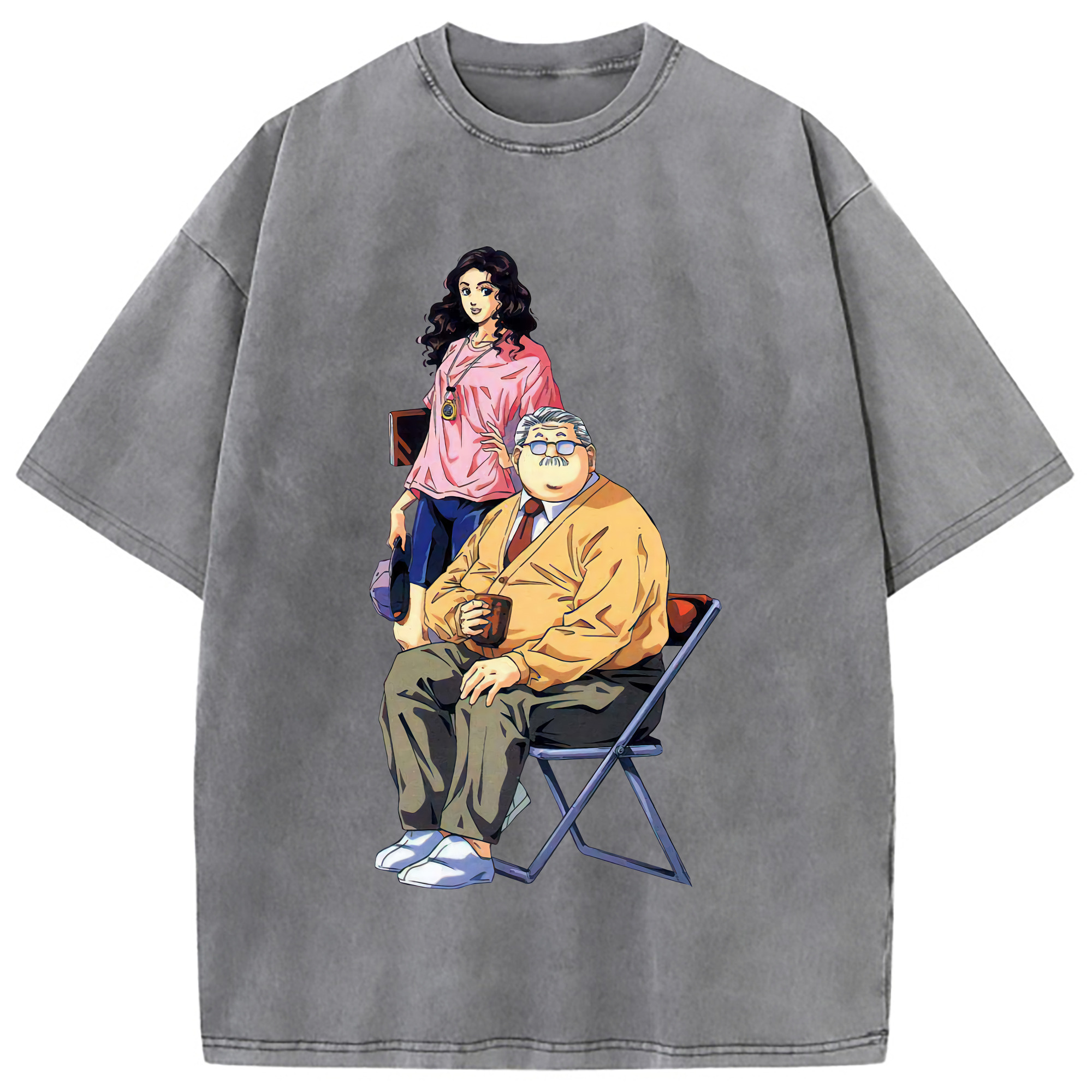 （画像用） SLAM DUNK／スラムダンク 綿100% ヴィンテージ風 半袖Tシャツ（フロントプリント）