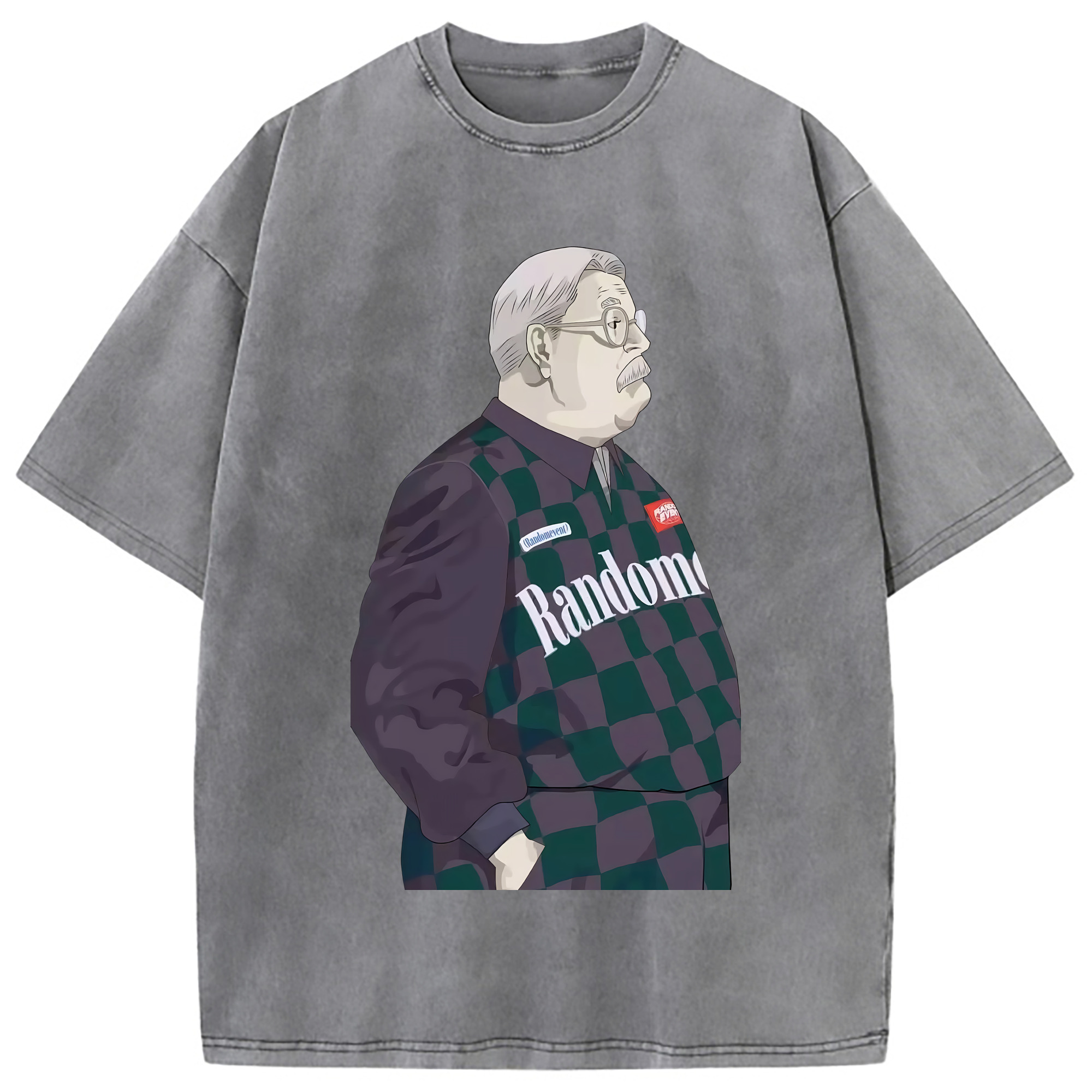 （画像用） SLAM DUNK／スラムダンク 綿100% ヴィンテージ風 半袖Tシャツ（フロントプリント）