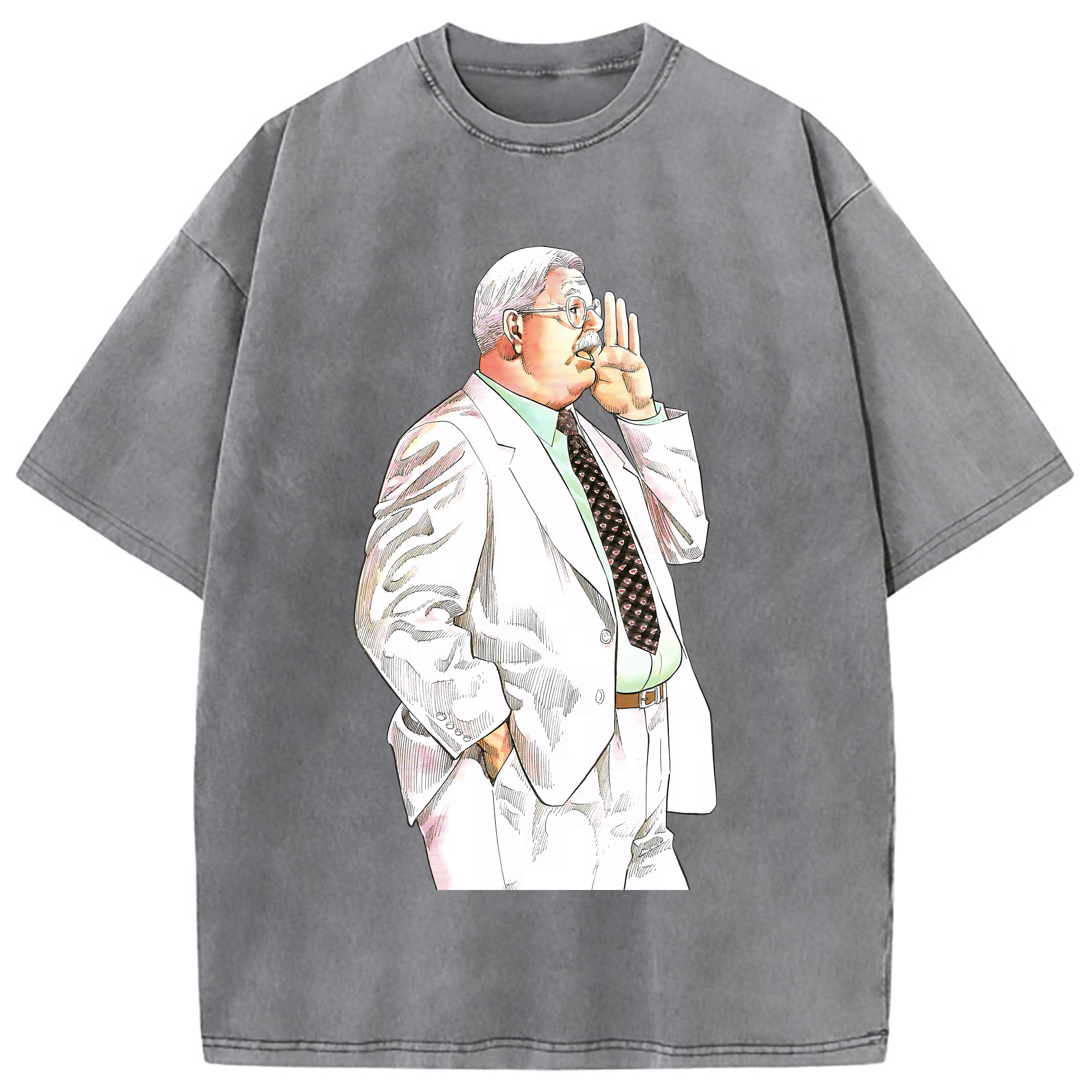 （画像用） SLAM DUNK／スラムダンク 綿100% ヴィンテージ風 半袖Tシャツ（フロントプリント）