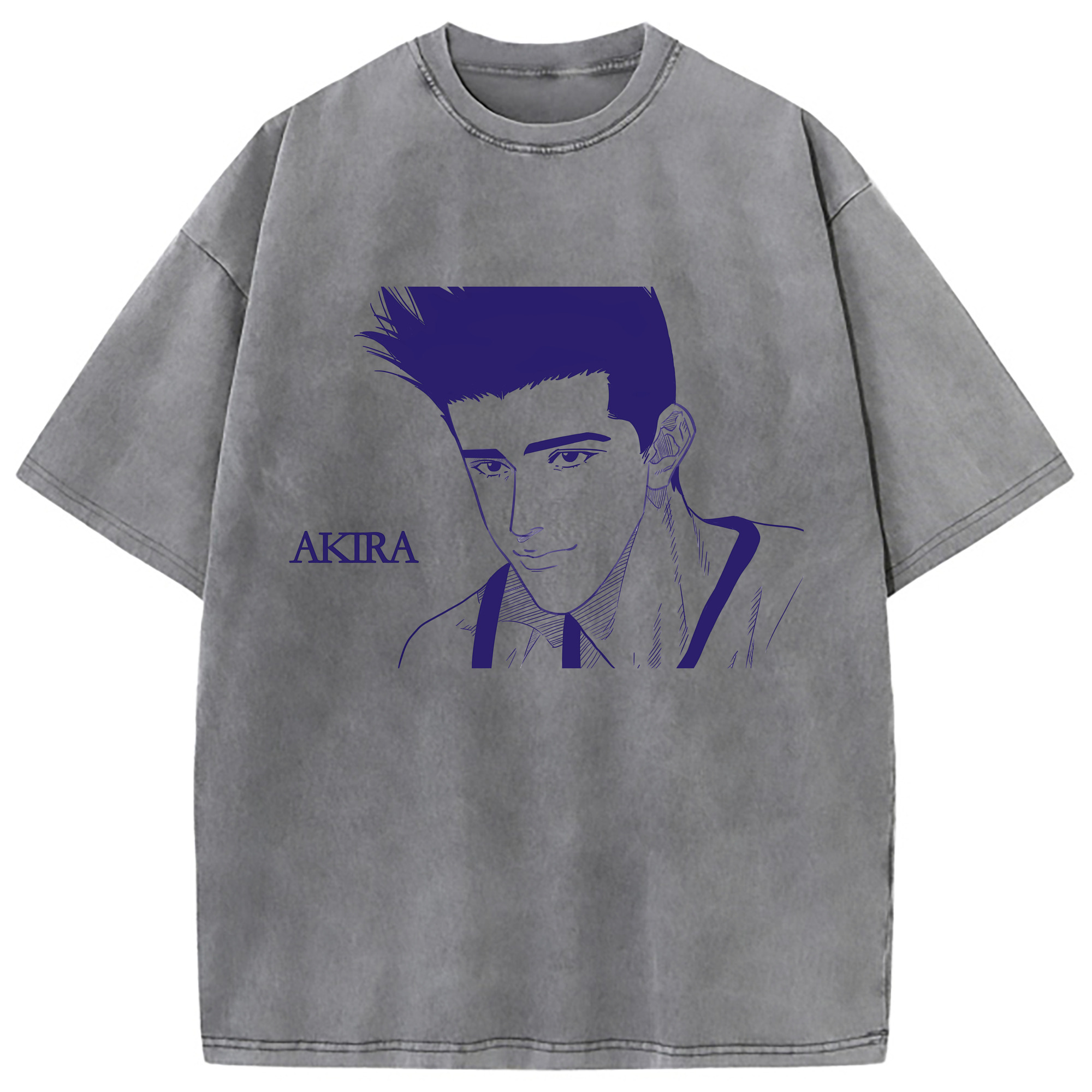（画像用） SLAM DUNK／スラムダンク 綿100% ヴィンテージ風 半袖Tシャツ（フロントプリント）