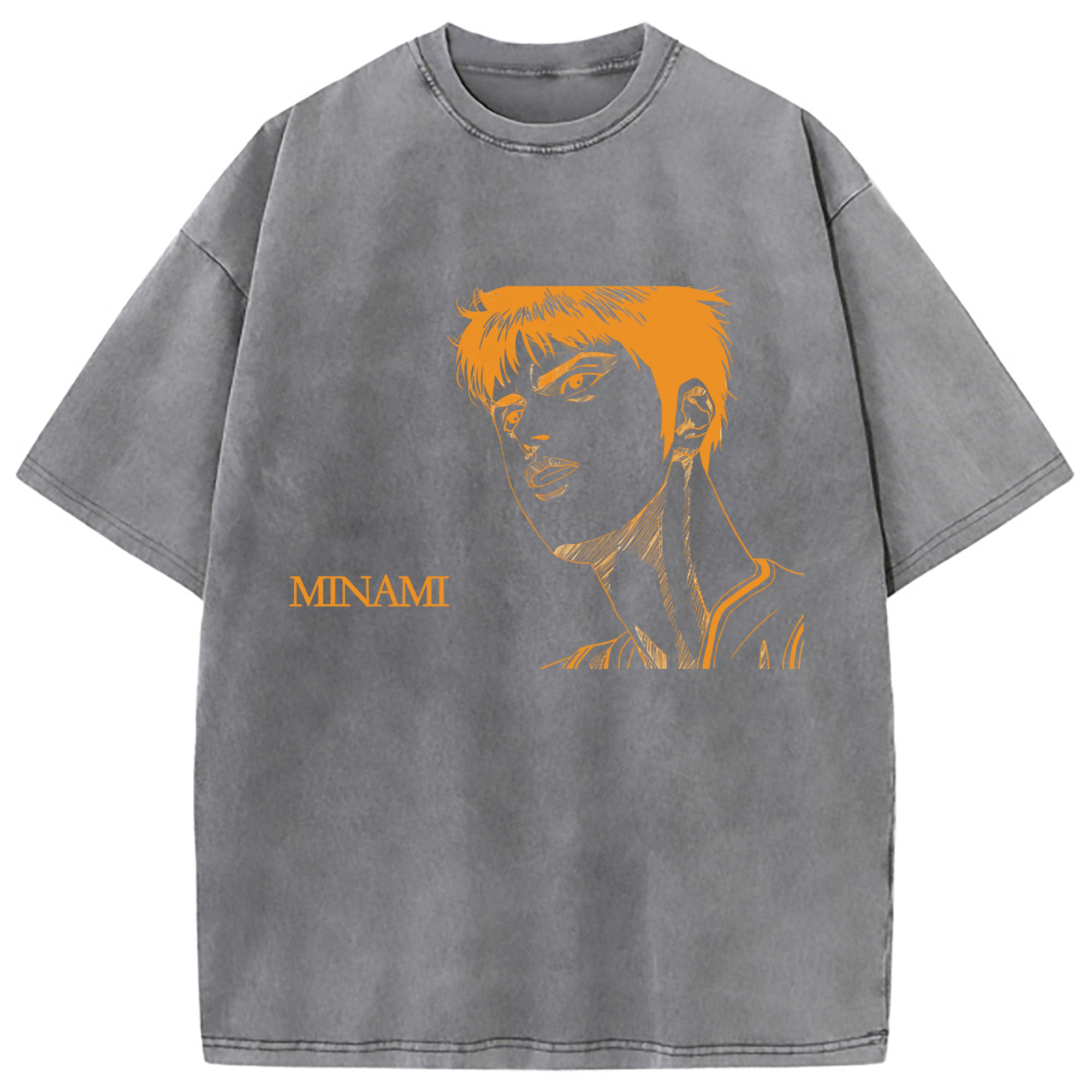 （画像用） SLAM DUNK／スラムダンク 綿100% ヴィンテージ風 半袖Tシャツ（フロントプリント）