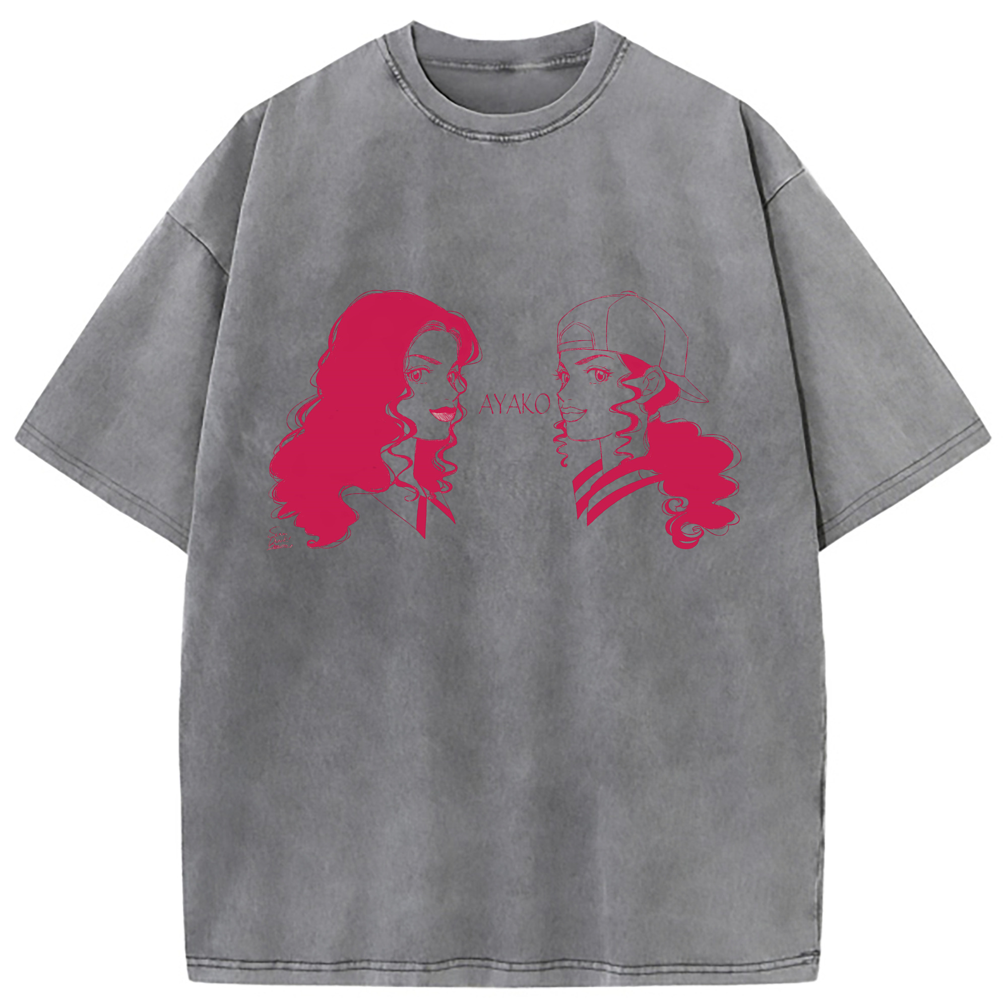 （画像用） SLAM DUNK／スラムダンク 綿100% ヴィンテージ風 半袖Tシャツ（フロントプリント）