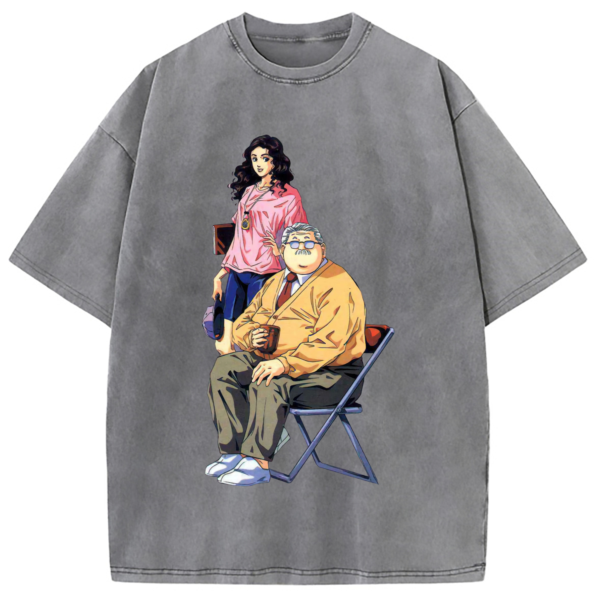 （画像用） SLAM DUNK／スラムダンク 綿100% ヴィンテージ風 半袖Tシャツ（フロントプリント）