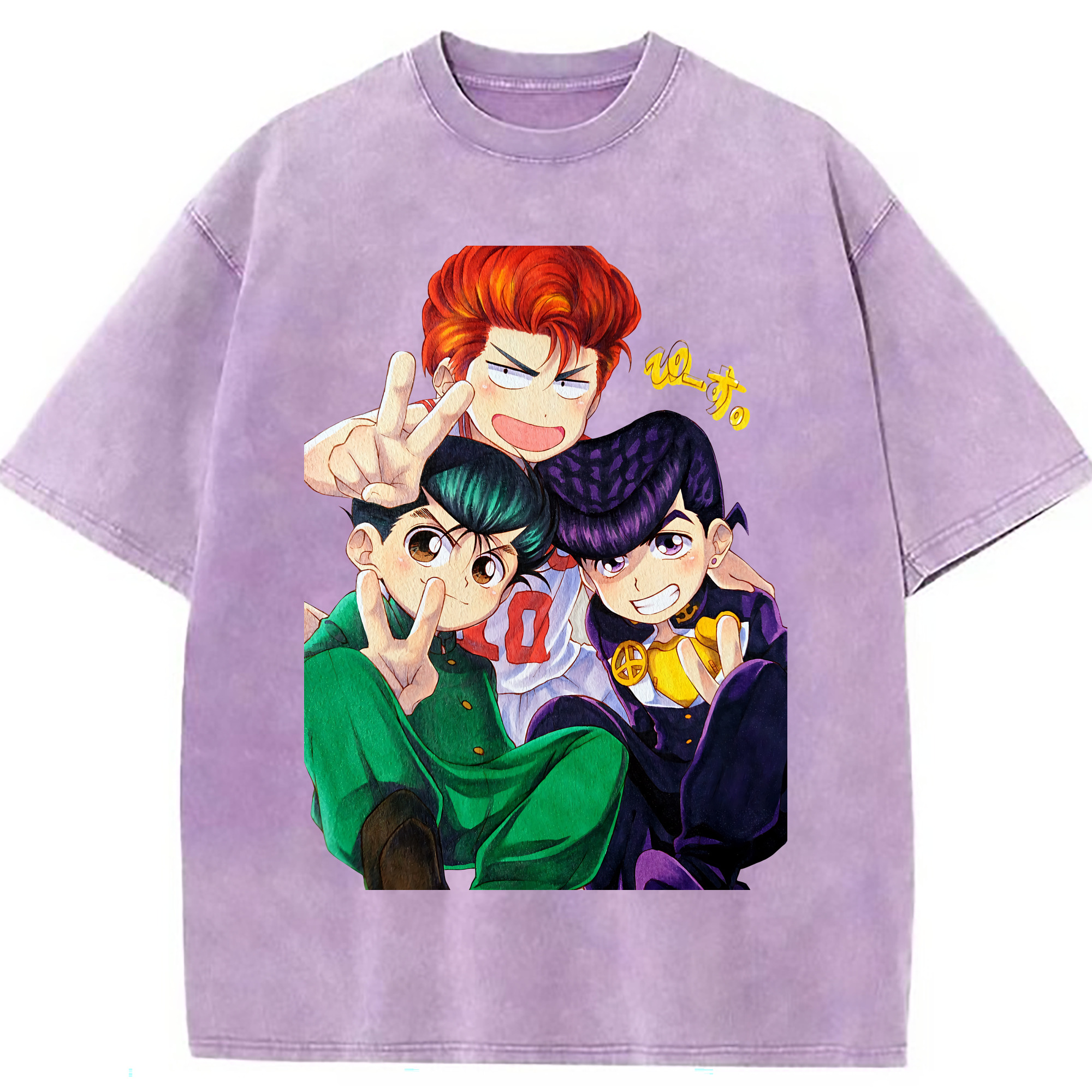 （画像用） SLAM DUNK／スラムダンク 綿100% ヴィンテージ風 半袖Tシャツ（フロントプリント）