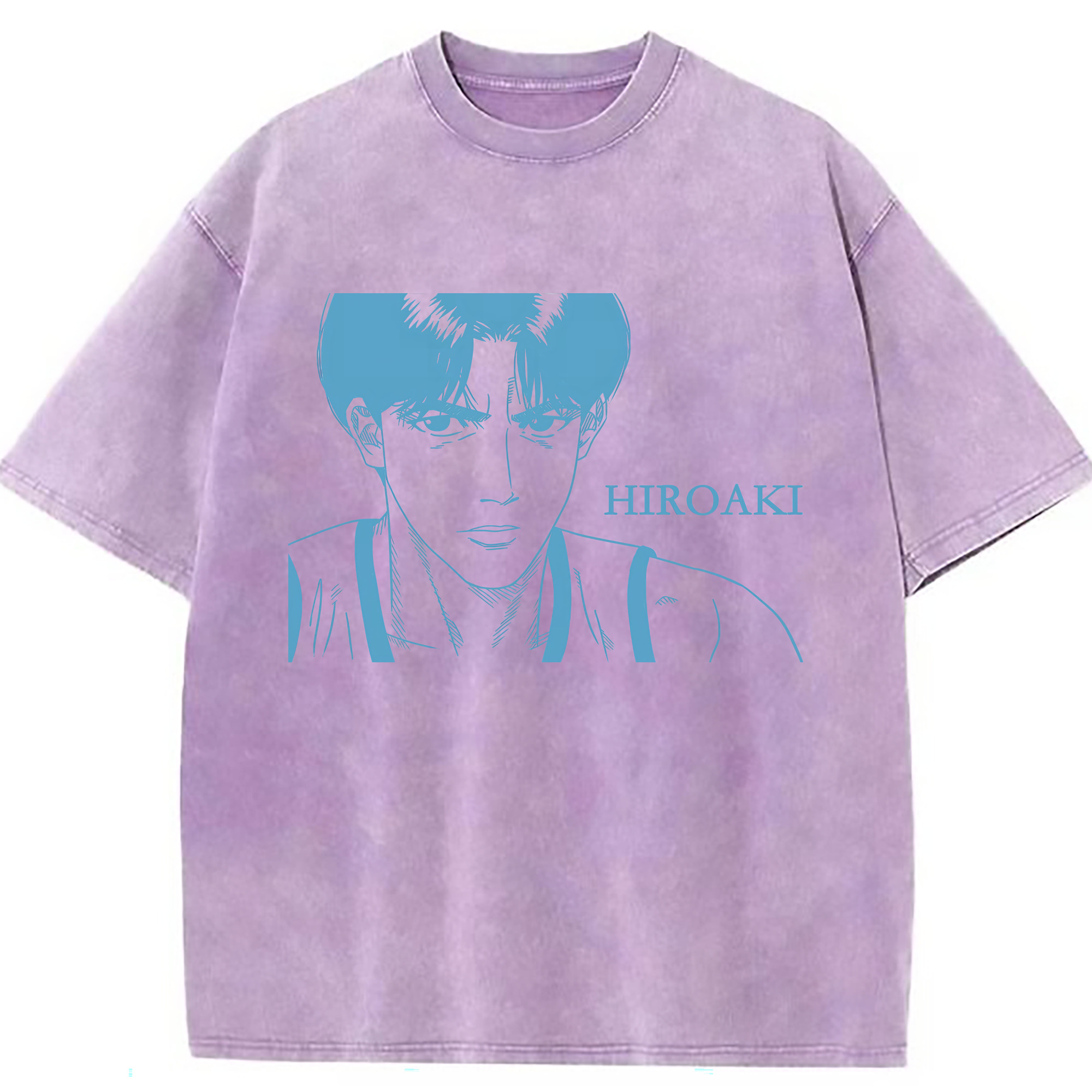 （画像用） SLAM DUNK／スラムダンク 綿100% ヴィンテージ風 半袖Tシャツ（フロントプリント）