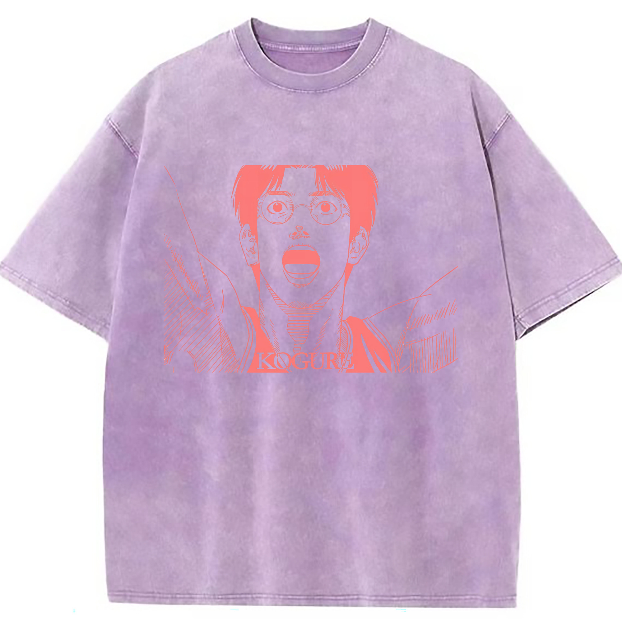 （画像用） SLAM DUNK／スラムダンク 綿100% ヴィンテージ風 半袖Tシャツ（フロントプリント）