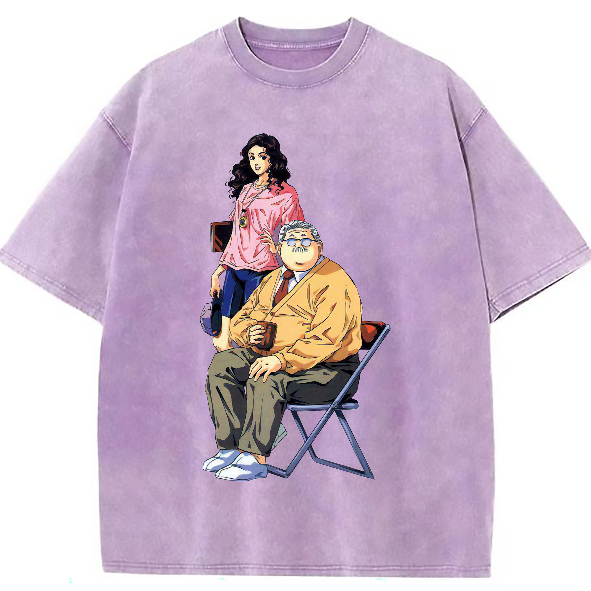 （画像用） SLAM DUNK／スラムダンク 綿100% ヴィンテージ風 半袖Tシャツ（フロントプリント）