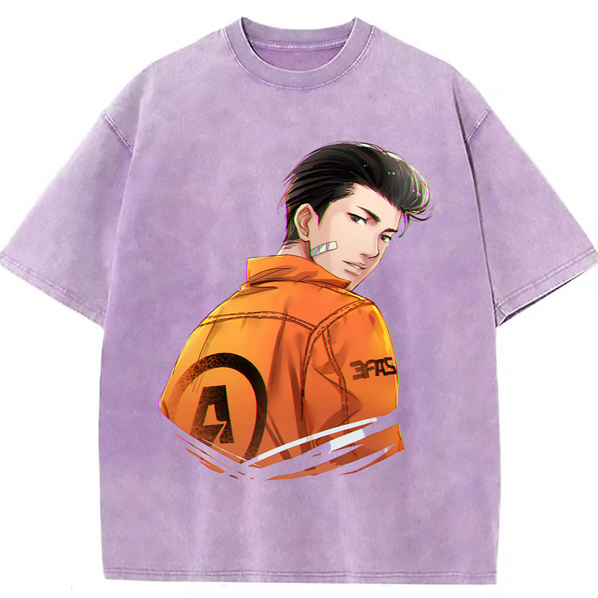 （画像用） SLAM DUNK／スラムダンク 綿100% ヴィンテージ風 半袖Tシャツ（フロントプリント）
