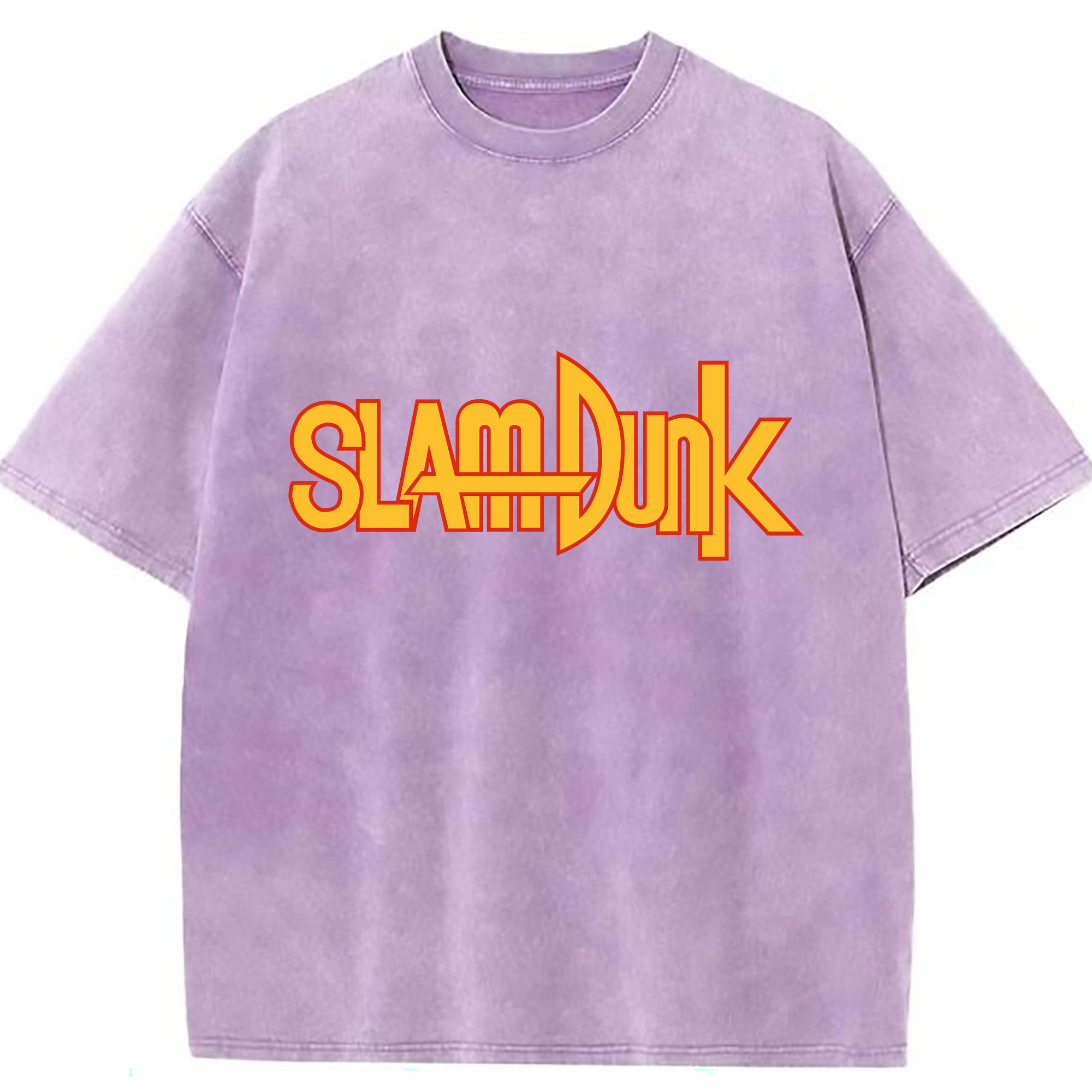 （画像用） SLAM DUNK／スラムダンク 綿100% ヴィンテージ風 半袖Tシャツ（フロントプリント）