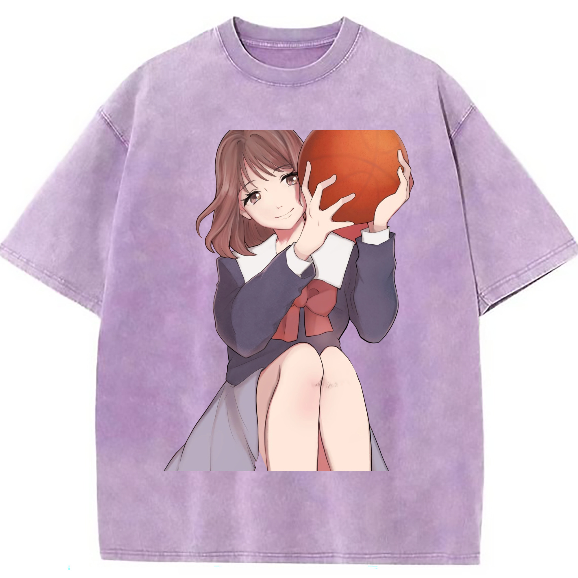 （画像用） SLAM DUNK／スラムダンク 綿100% ヴィンテージ風 半袖Tシャツ（フロントプリント）