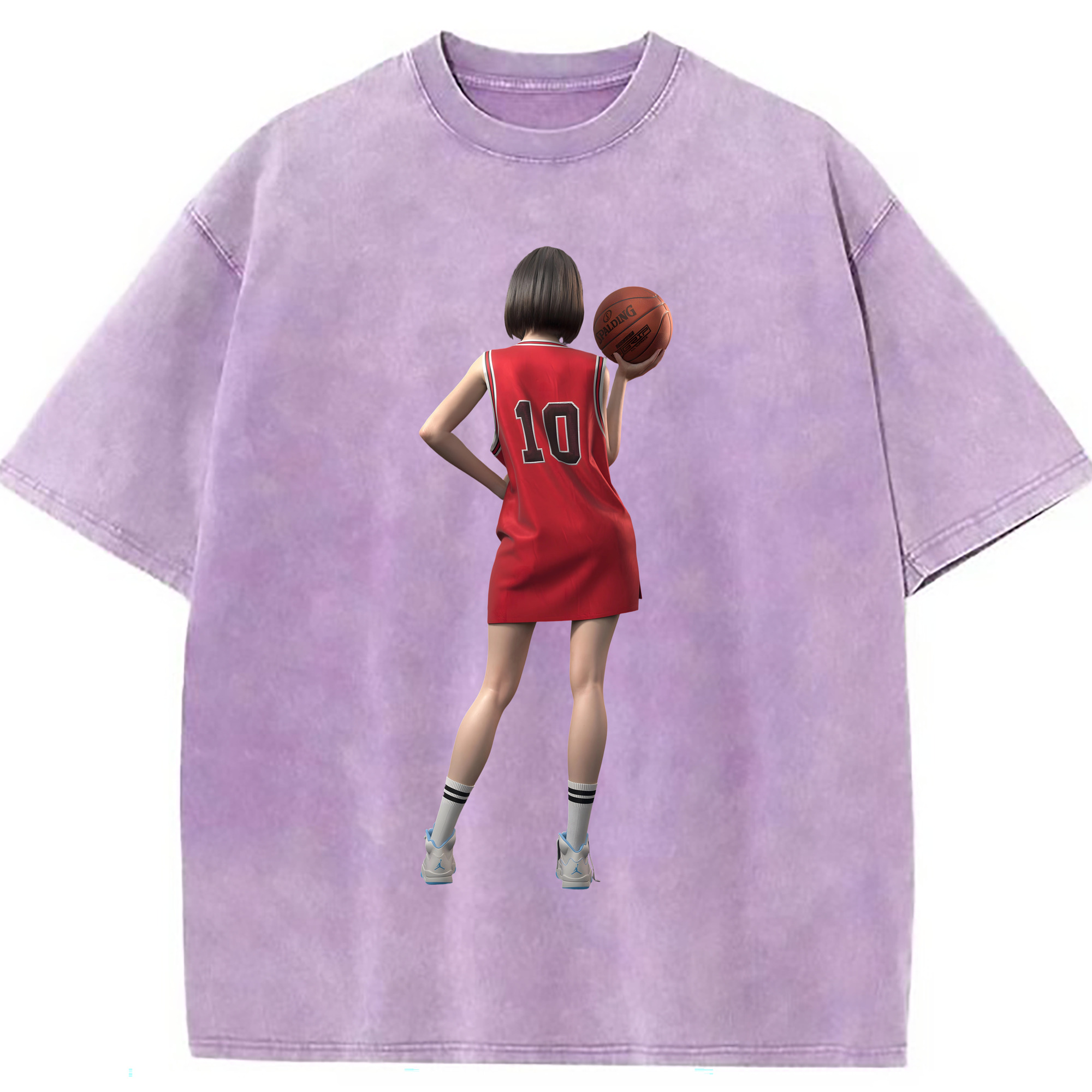 （画像用） SLAM DUNK／スラムダンク 綿100% ヴィンテージ風 半袖Tシャツ（フロントプリント）
