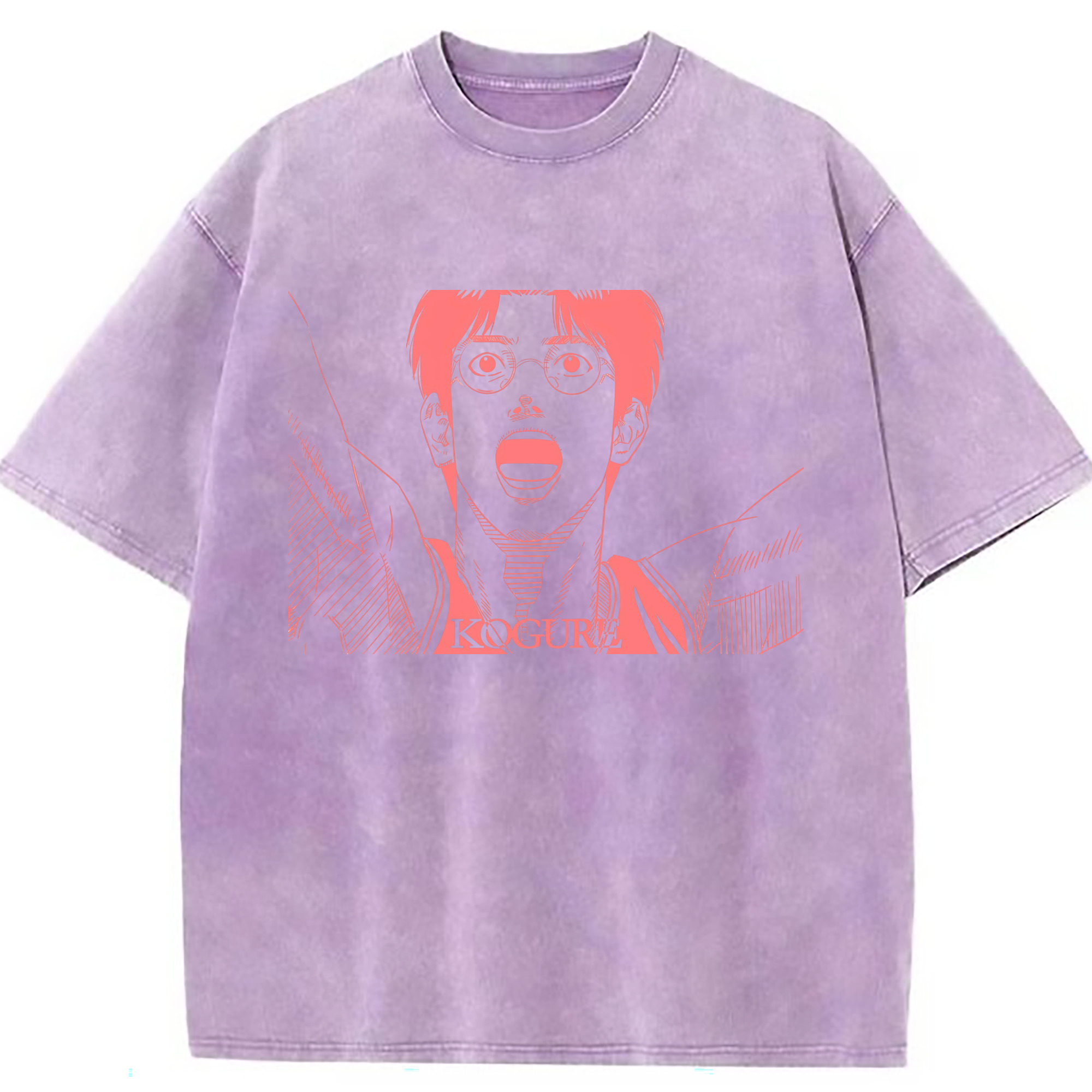 （画像用） SLAM DUNK／スラムダンク 綿100% ヴィンテージ風 半袖Tシャツ（フロントプリント）