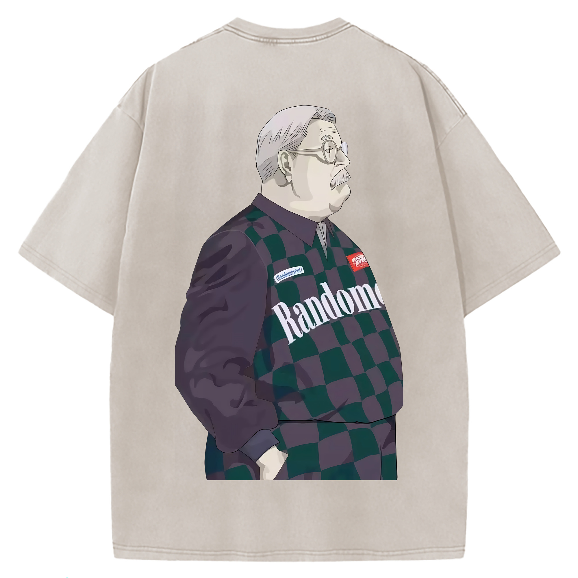 （画像用） SLAM DUNK／スラムダンク 綿100% ヴィンテージ風 半袖Tシャツ（背面プリント）