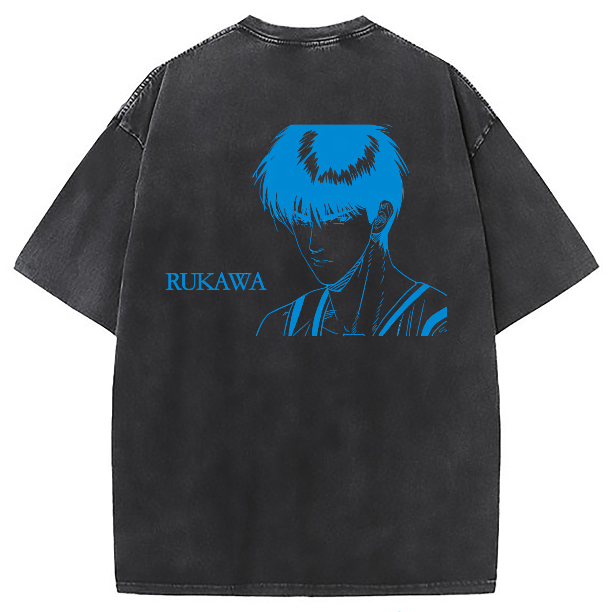（画像用） SLAM DUNK／スラムダンク 綿100% ヴィンテージ風 半袖Tシャツ（背面プリント）