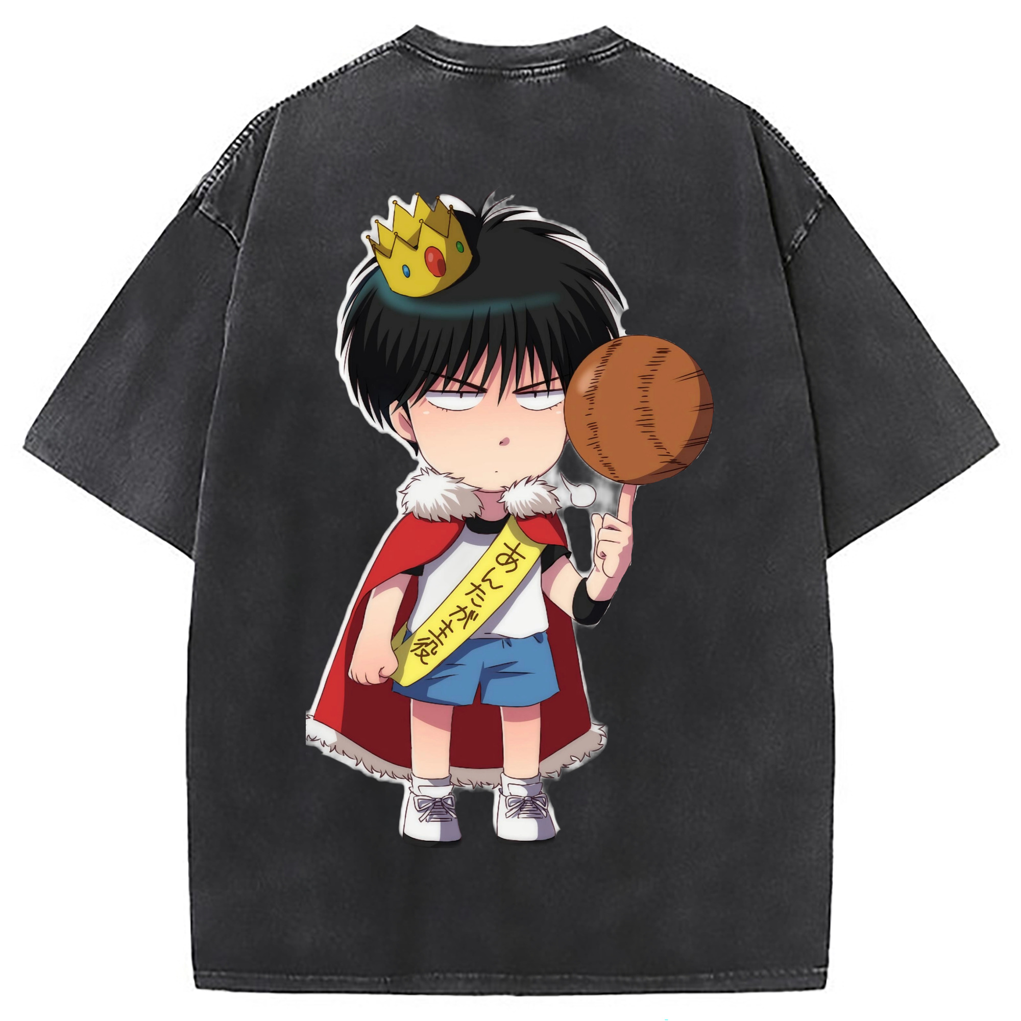 （画像用） SLAM DUNK／スラムダンク 綿100% ヴィンテージ風 半袖Tシャツ（背面プリント）